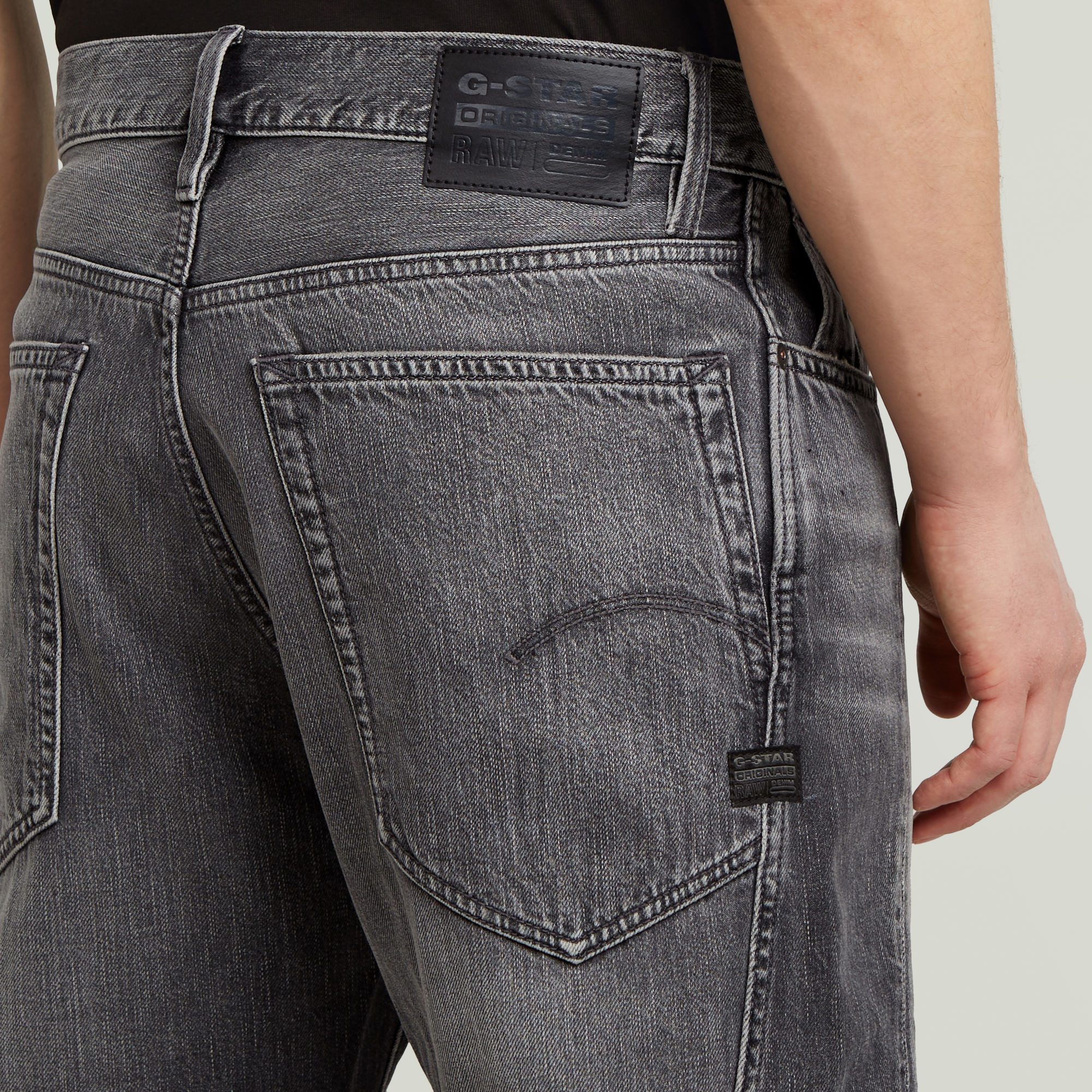 G-STAR 5-Pocket-Jeans Contor 3D Regular Straight Fit, Baumwoll-Denim