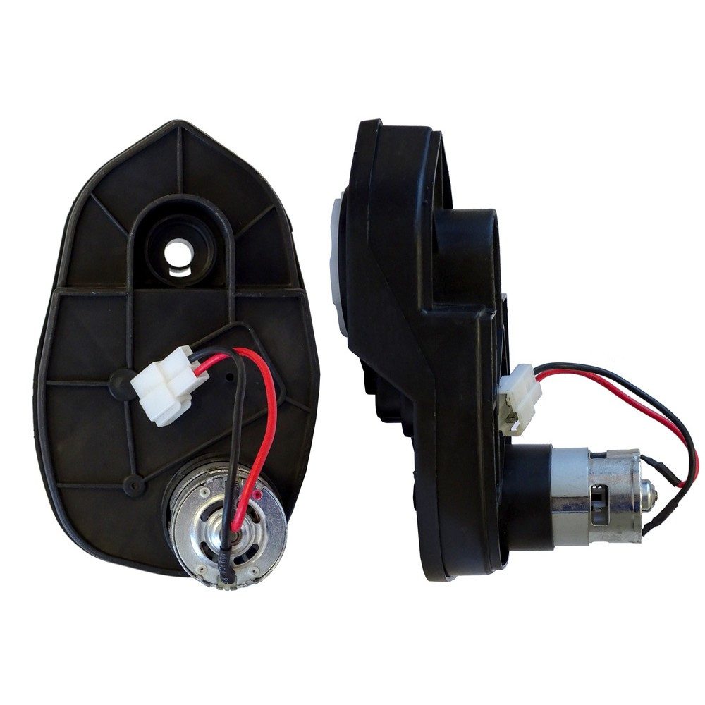 LEAN TOYS Elektro-Kinderzug Antriebsmotor Getriebeeinheit Ersatzantrieb, (1-tlg), 24 V Antrieb, 12000 U/min, Achsaufnahme 12 mm