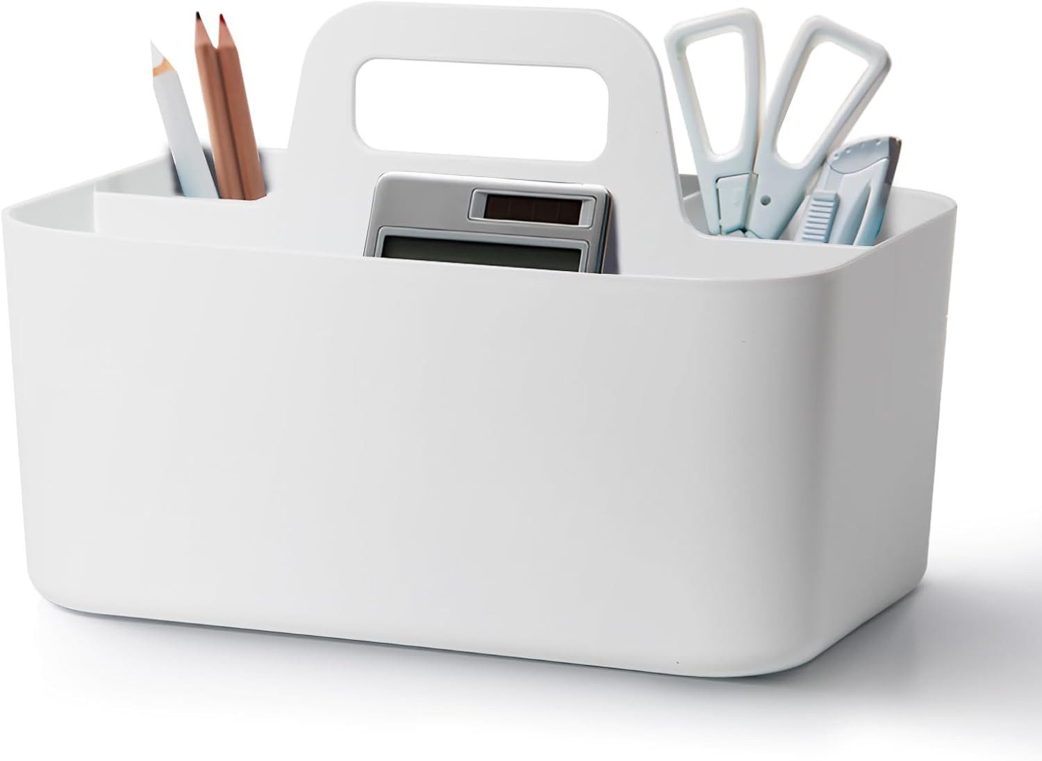 Zedelmaier Aufbewahrungskorb Korb Organizer mit Griff, Kunststoffkorb, Bast günstig online kaufen