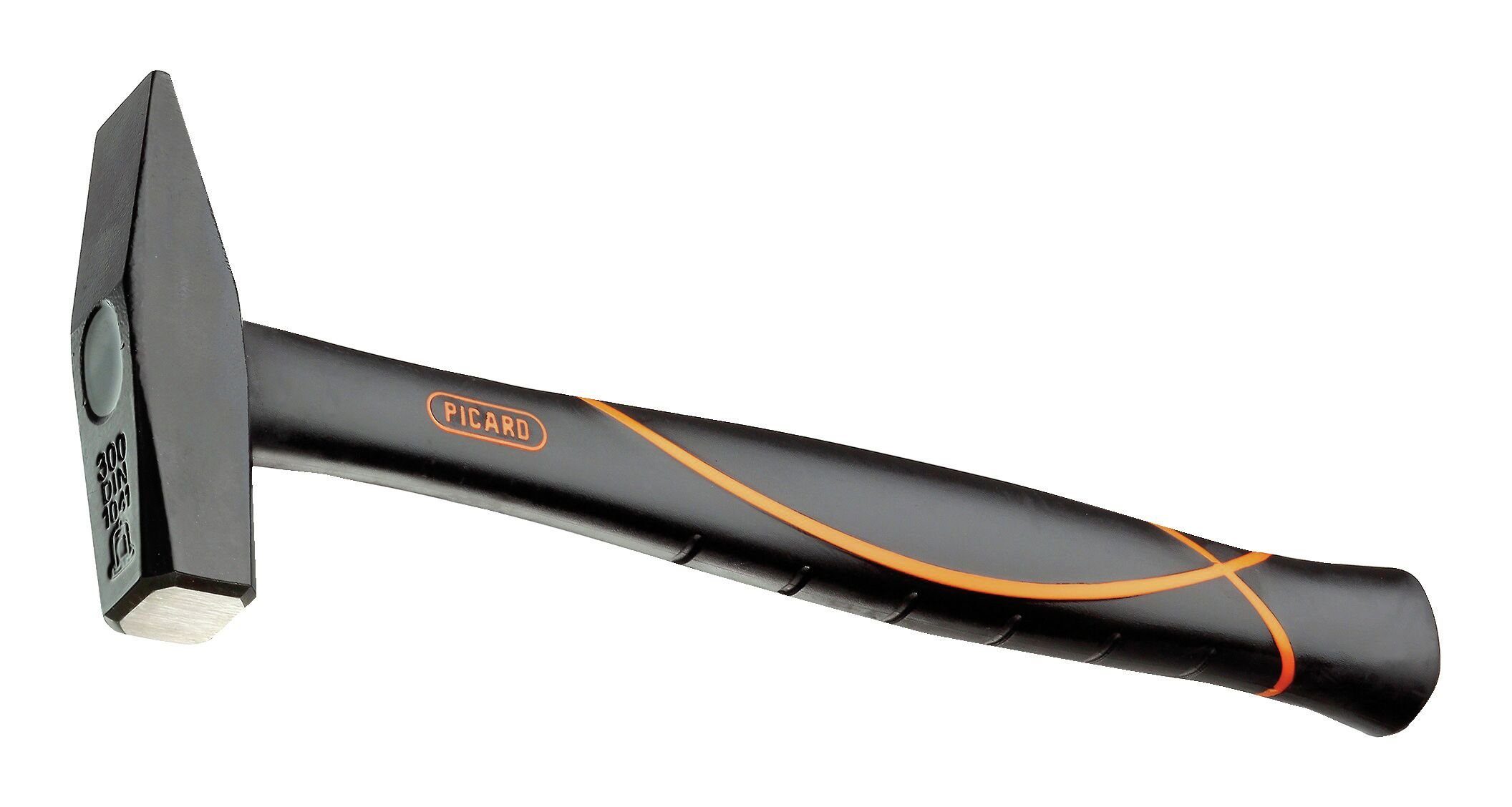 PICARD Hammer Hammer, Schlosserhammer 3-Komponenten-Stiel mit Fiberglaskern 1500g