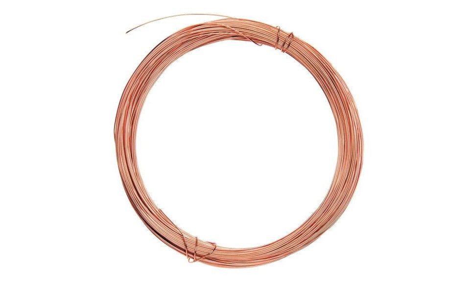 Glorex Draht Glorex Kupferdraht 0,6 mm x 10 m