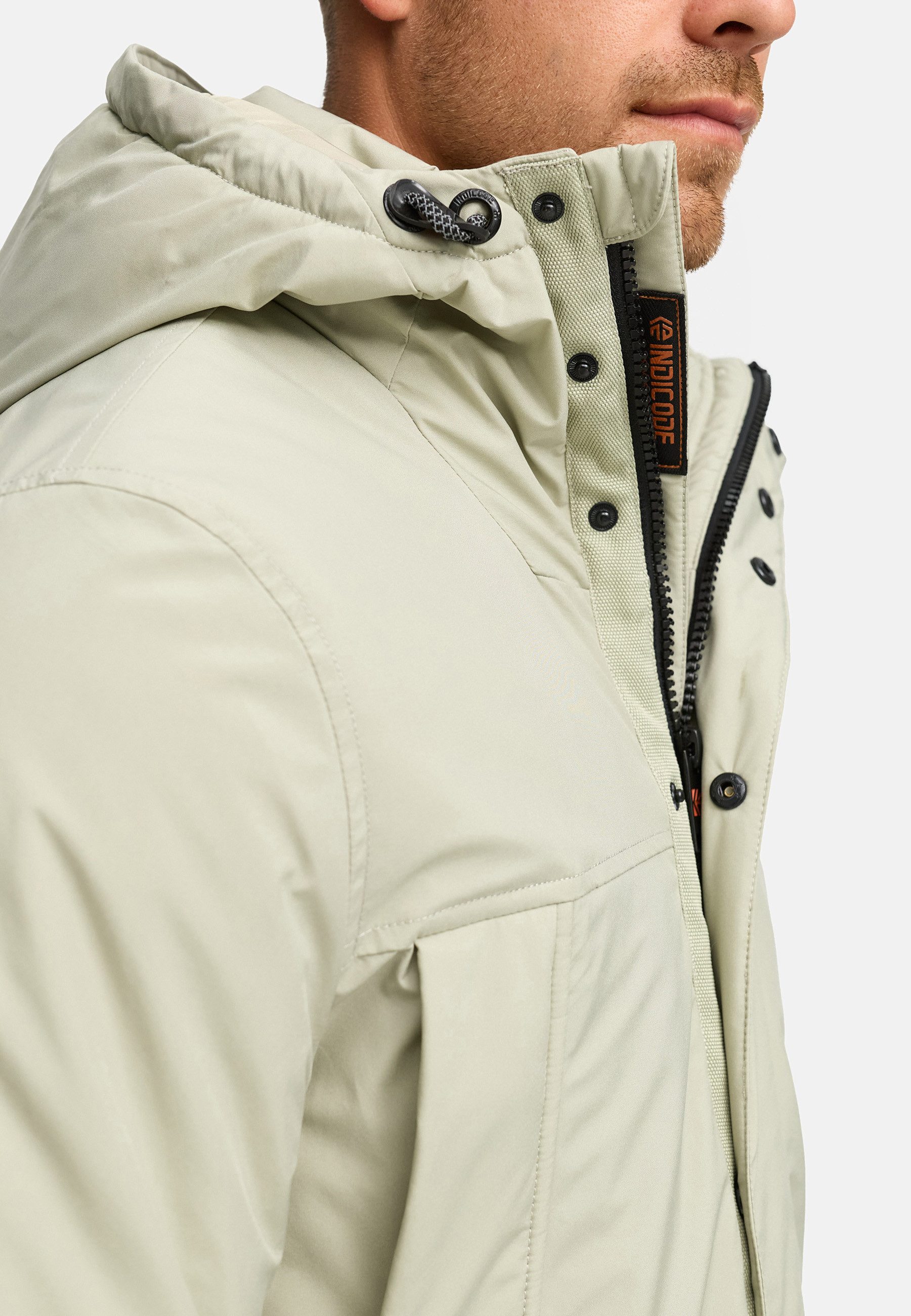 Indicode Winterjacke Herren INBenyot Parka Winter Herrenjacke Warme Herren-Winterjacke