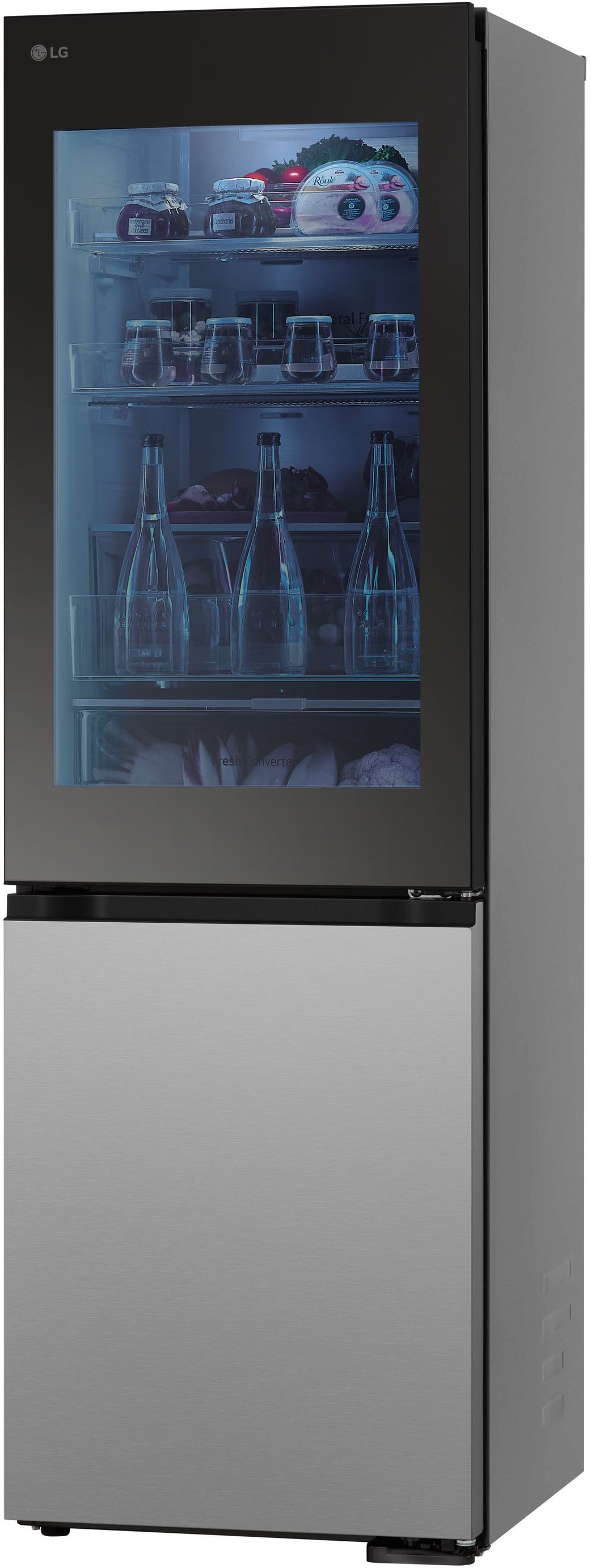 LG Kühl-/Gefrierkombination InstaView® GBG5160CPY, 186 cm hoch, 59,5 cm breit – Bild 4 von 5