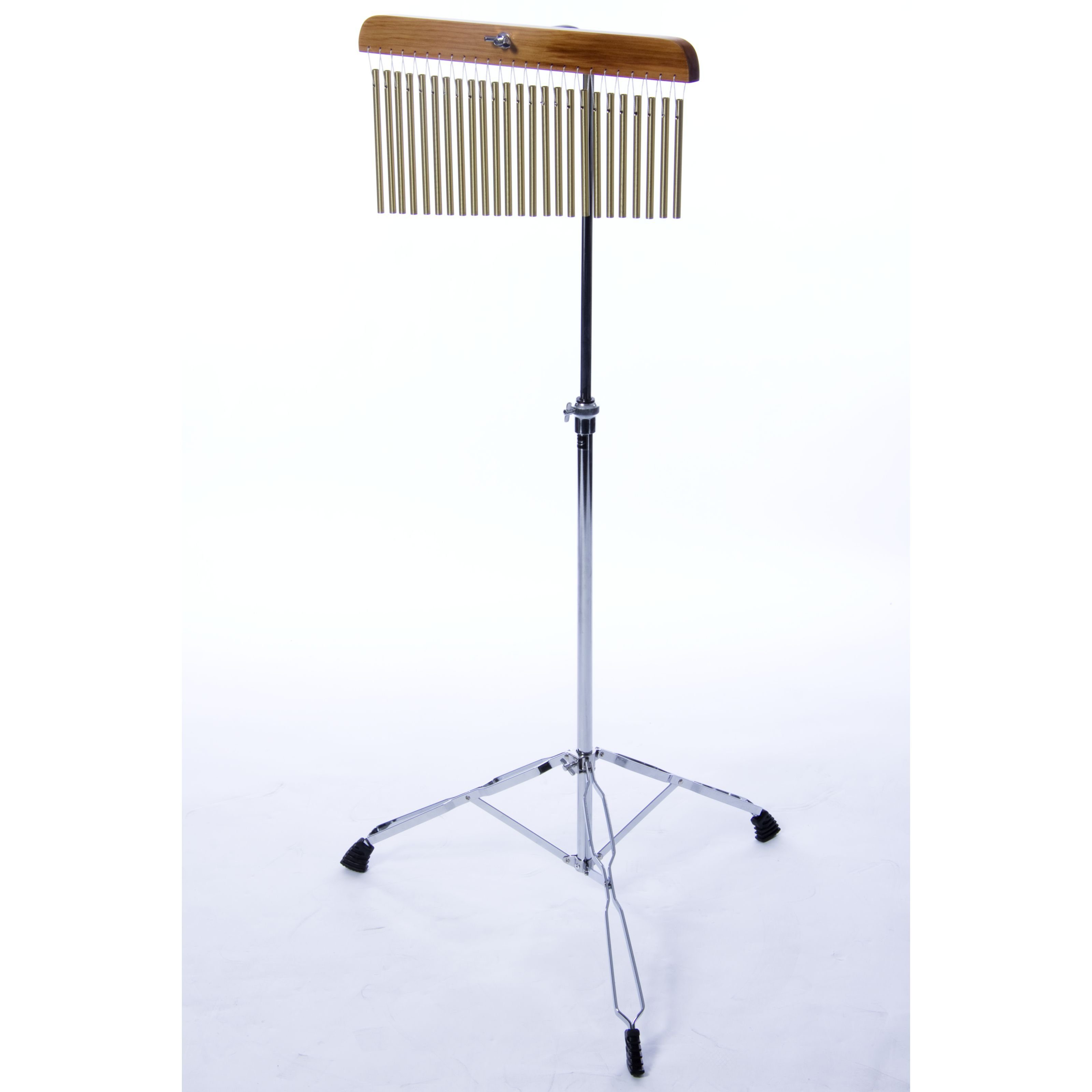 FAME Chime,Chimes 25 25-Bar Messing Chime Percussion Mit Ständer Naturfarben Montierbar Ideal für Einsteiger und Musikschulen, Percussion, Chimes, Chimes 25, Messing Chime Percussion, Einsteiger Chimes
