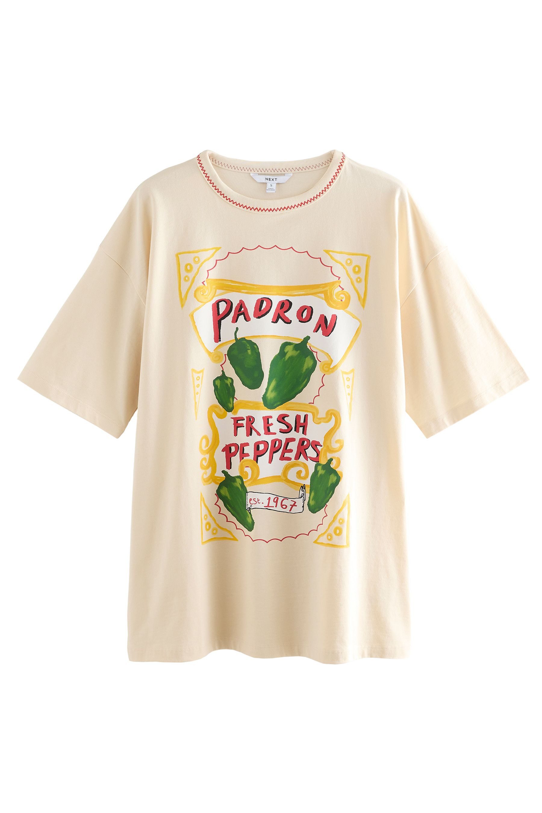 Next T-Shirt Oversized Fit T-Shirt mit günstig online kaufen
