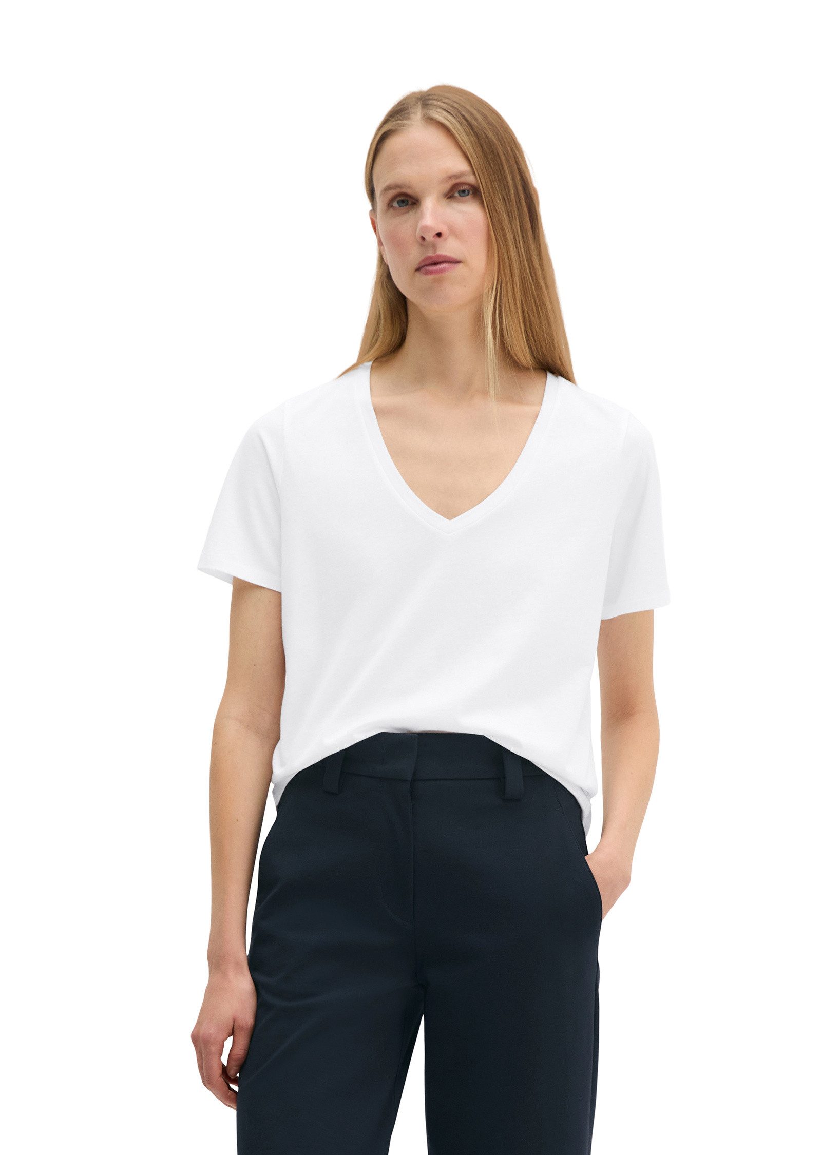 Marc O'Polo T-Shirt aus Organic Cotton günstig online kaufen