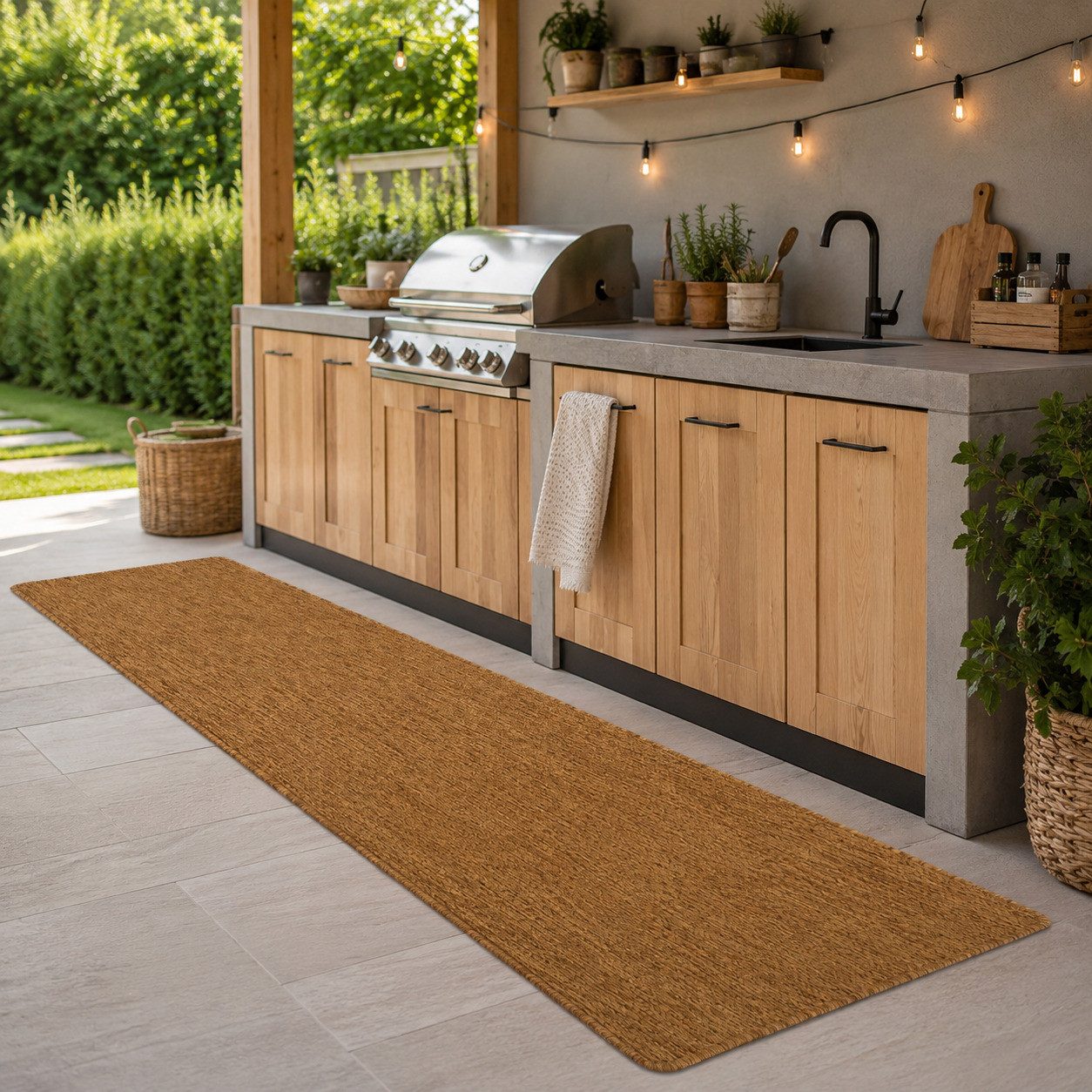 Snapstyle Läufer In- & Outdoor Flachgewebe Läufer Porto, Rechteckig, Höhe: 6 mm – Bild 5 von 5