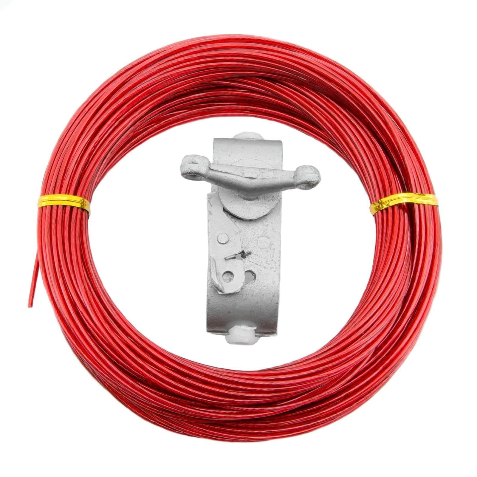 SO.DE.PM Draht-Spannseil für Pool Planen 21 Meter Drahtseil günstig online kaufen