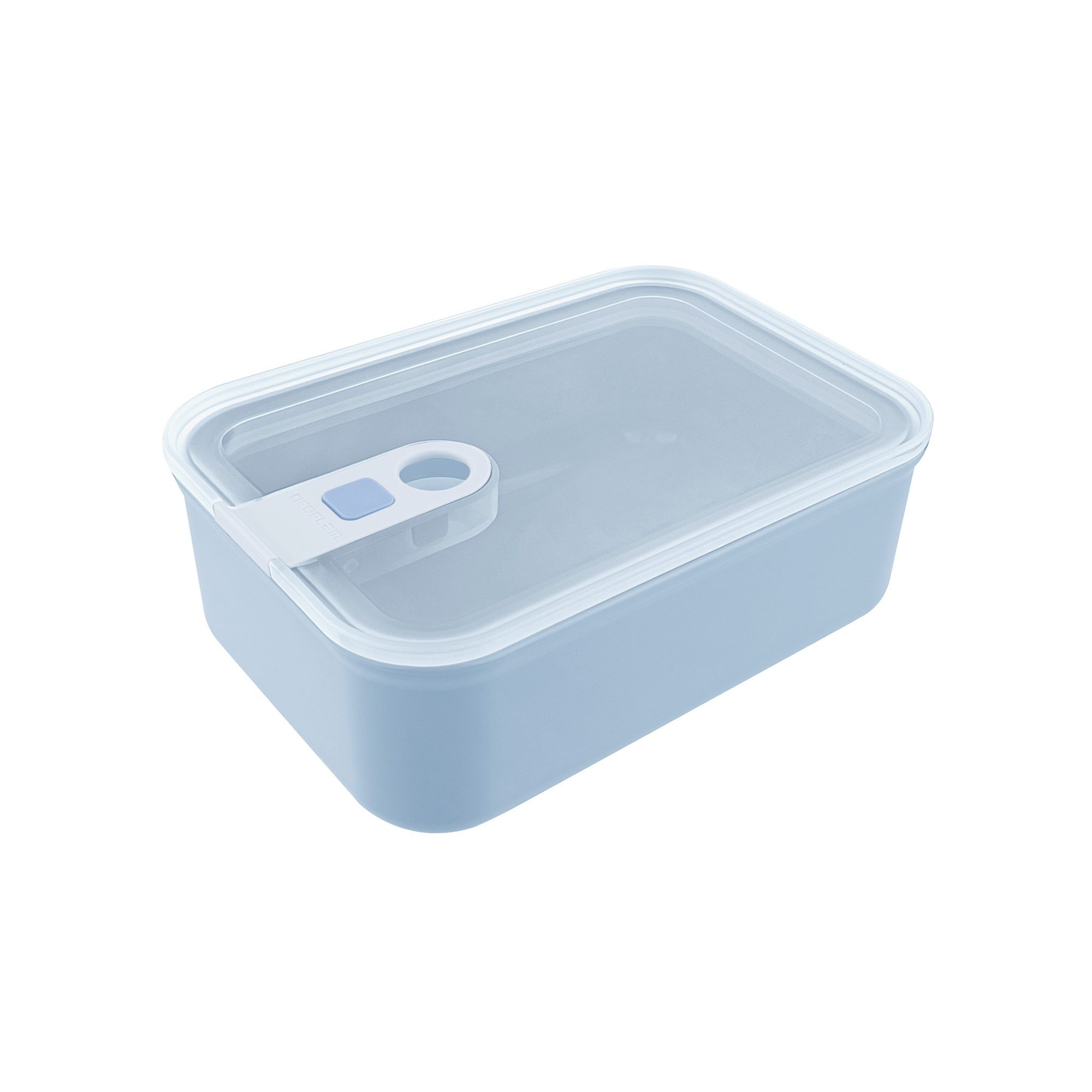 NEOFLAM® Vorratsdose Perfect Seal Vorratsdose, rechteckig, 1.2L, hellblau, Kunststoff (PP), (1-tlg)