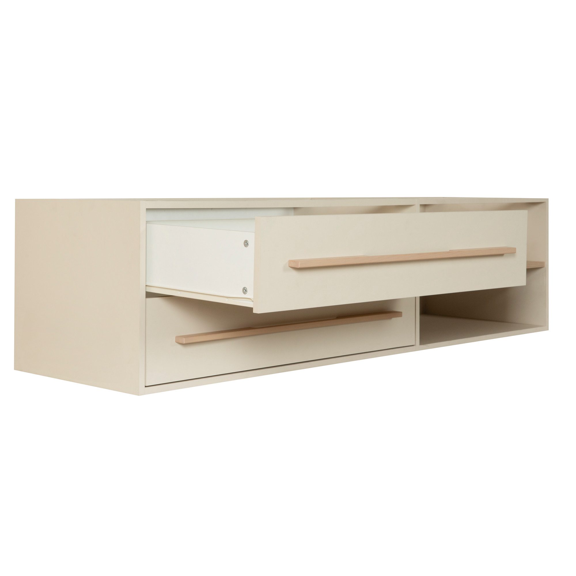 roba® Kinderbett Flexi Grow - Zubehör - Erweiterungen - Accessoires (Absturzsicherung, Schublade, Stauraumelement - Umbausets für Hochbett)