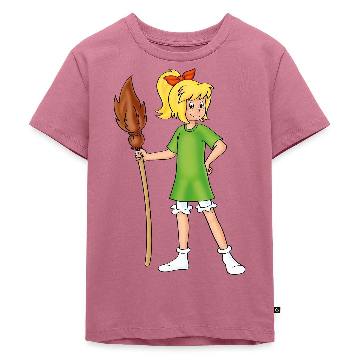 T-Shirt Bibi Blocksberg Mit Ihrem Besen Kartoffelbrei Kinder Premium T-Shirt