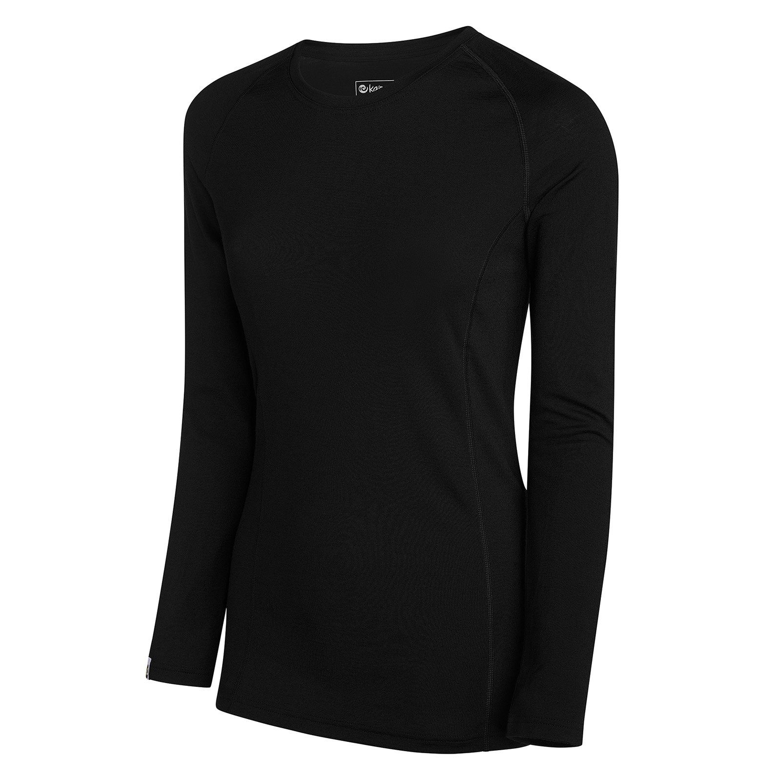 Kaipara - Merino Sportswear Thermounterhemd Merino Damen-Unterhemd Langarm Raglan Slimfit 200 warm (1-St) aus reiner Merinowolle Made in Germany