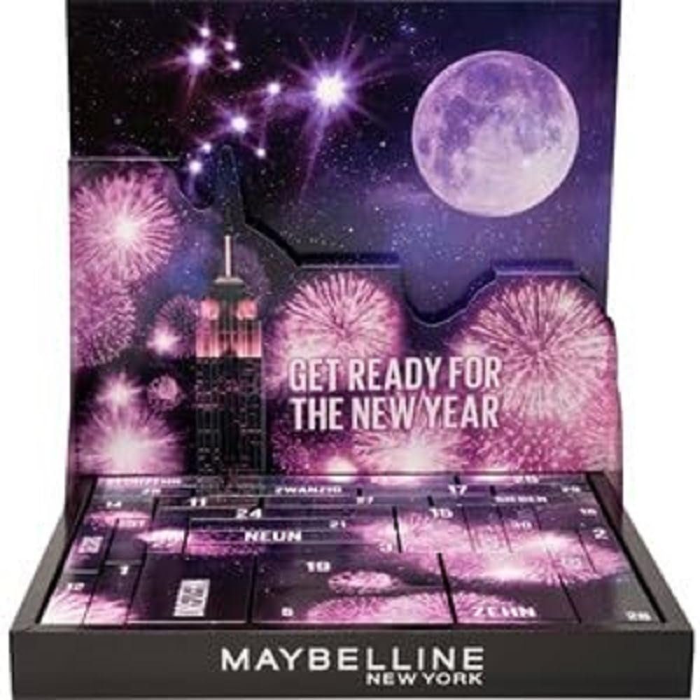 MAYBELLINE NEW YORK Adventskalender 2023 Countdown to New Year mit