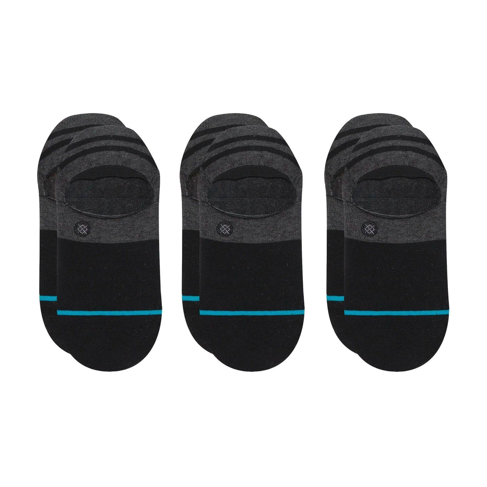 - schwarzgraublau (3 Paar) black Sneakersocken Stance 2 Gamut