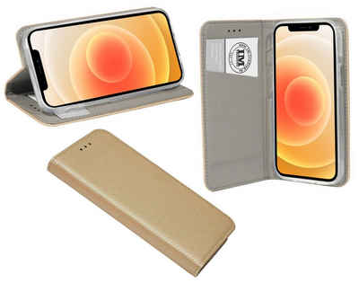 cofi1453 Handyhülle cofi1453® Buch Tasche "Smart" kompatibel mit iPhone 12 Handy Hülle Etui Brieftasche Schutzhülle mit Standfunktion, Kartenfach