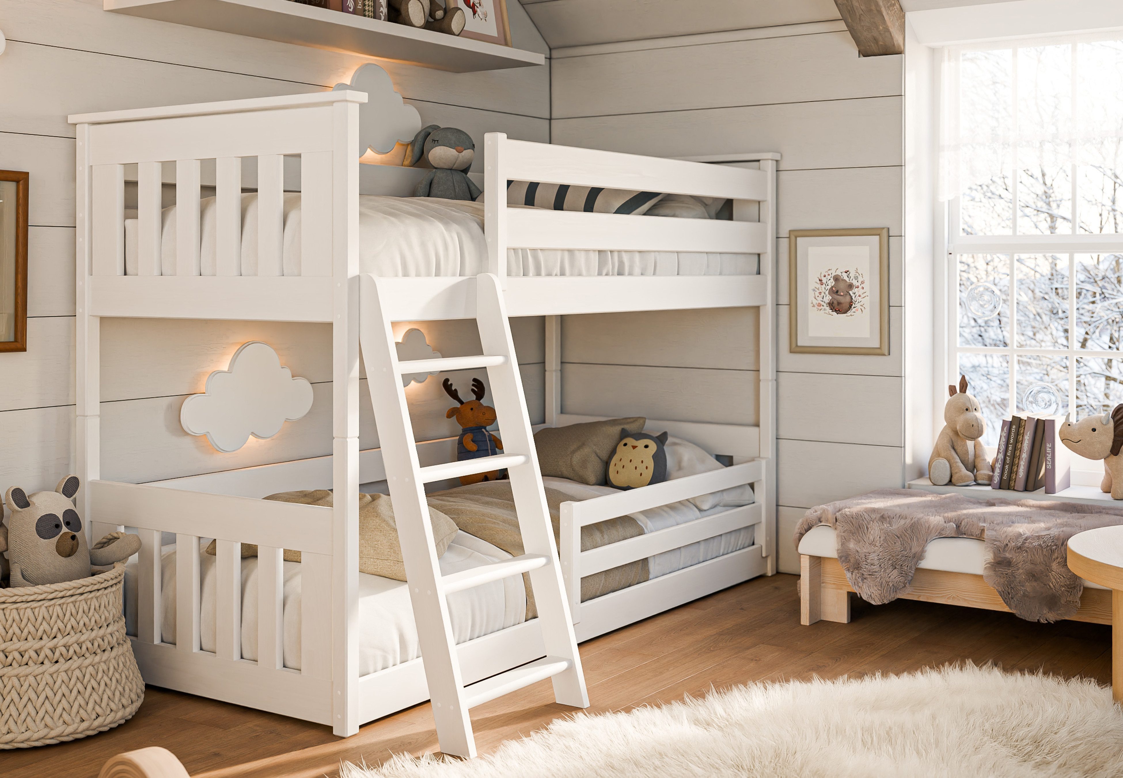 Kids Collective Etagenbett Kinderbett 90x200 cm günstig online kaufen