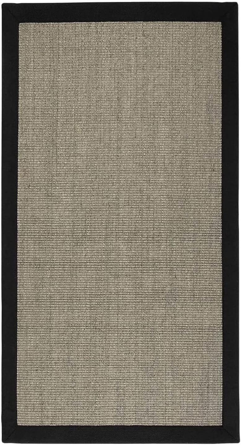 casa pura Sisalteppich Amazonas Grau, Teppich in 6 Größen, Teppichläufer, r günstig online kaufen