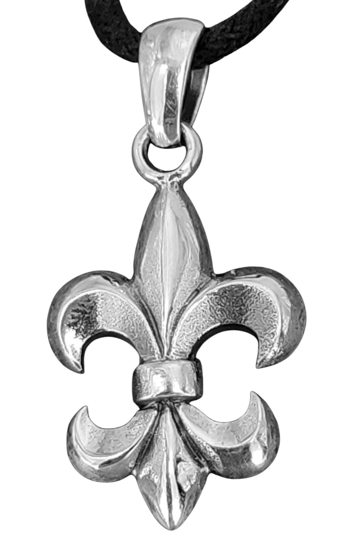 Kettenanhänger Si.40 Fleur-de-Lis Lilie Fleur de Lis / Lys Blume