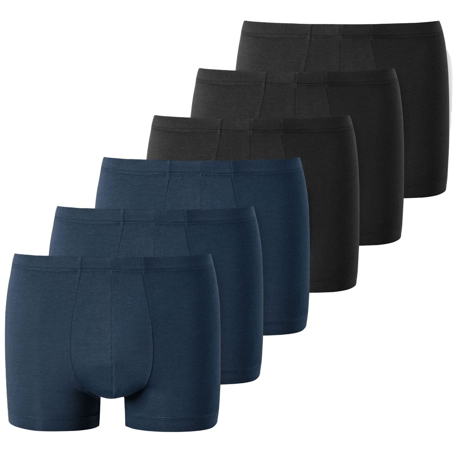 uncover by SCHIESSER Boxershorts Basic (3-St) mit Komfortbündchen im Mehrpa günstig online kaufen