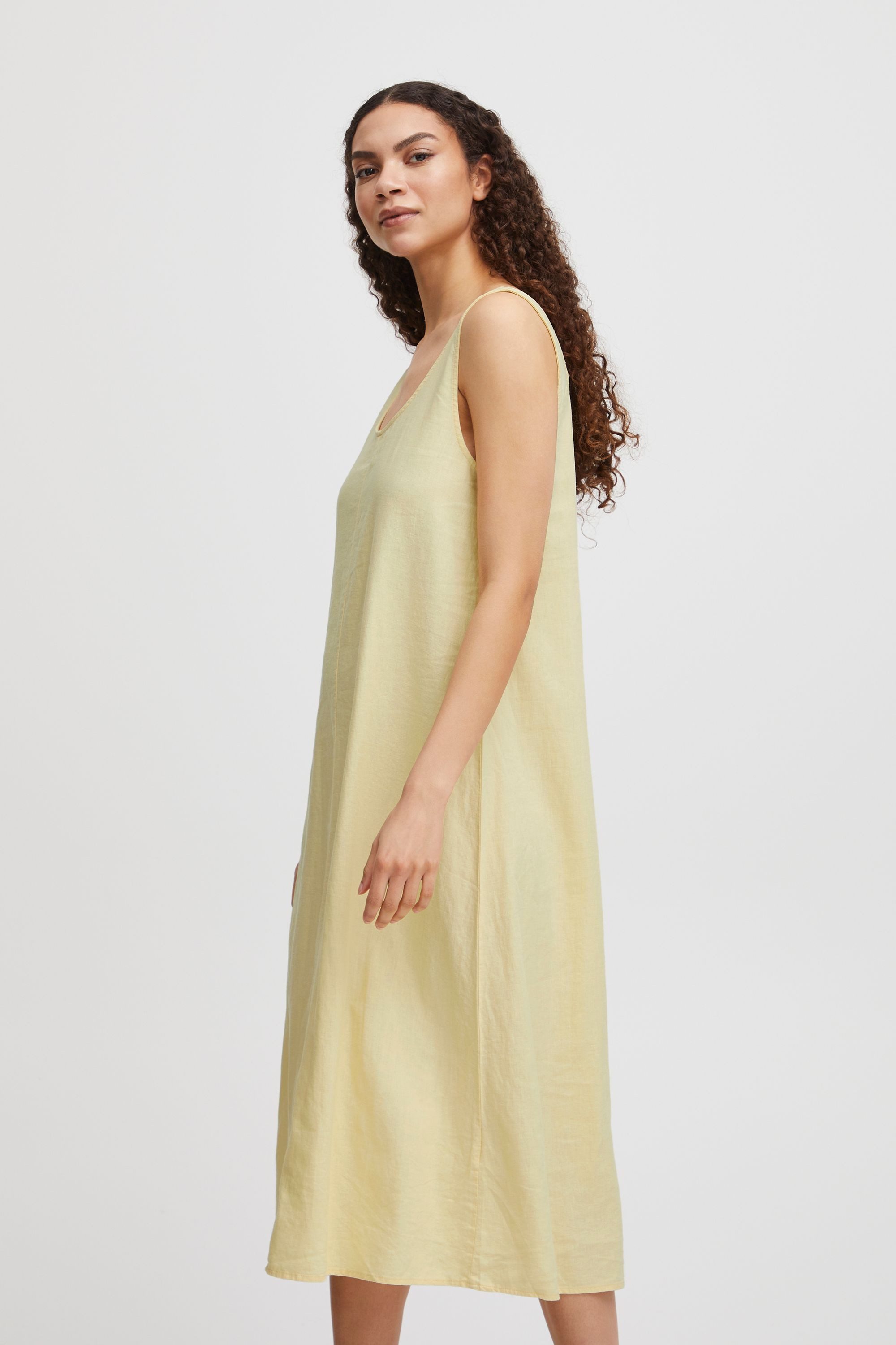 b.young Blusenkleid BYFALAKKA Dress aus Leinenmix günstig online kaufen