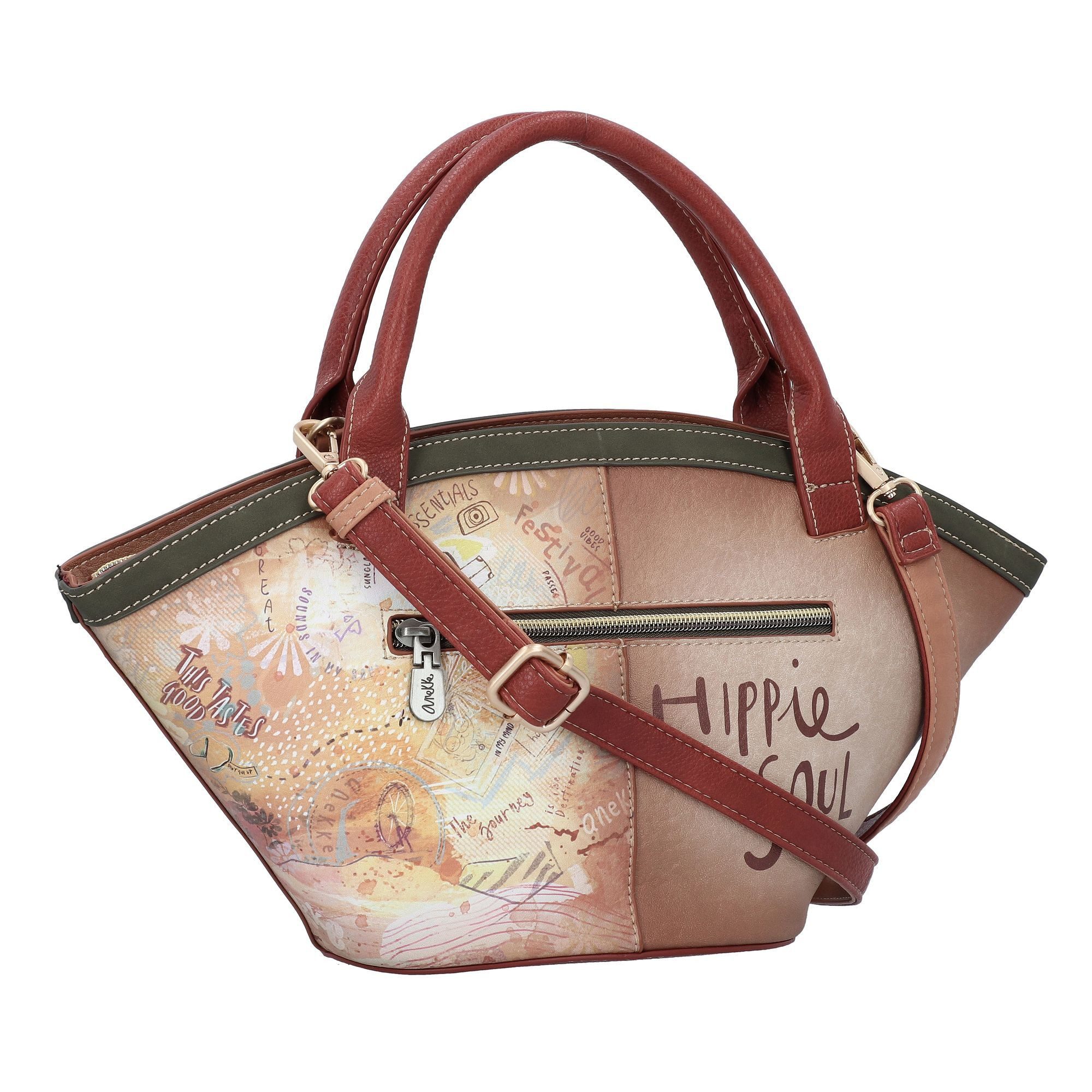 Anekke Henkeltasche Peace & Love, Polyurethan