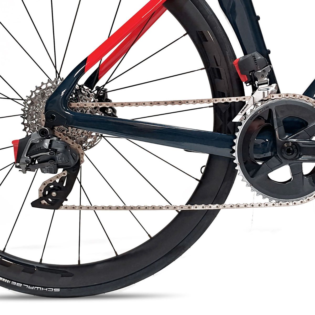 Airtracks Road Bike 28 inch Celerra DB Carbon-Aero 12S RD-Sram Rival eTap AXS, 12-speed, derailleur gears, 12-speed - Frame sizes 47cm and 56cm - 2026 Model