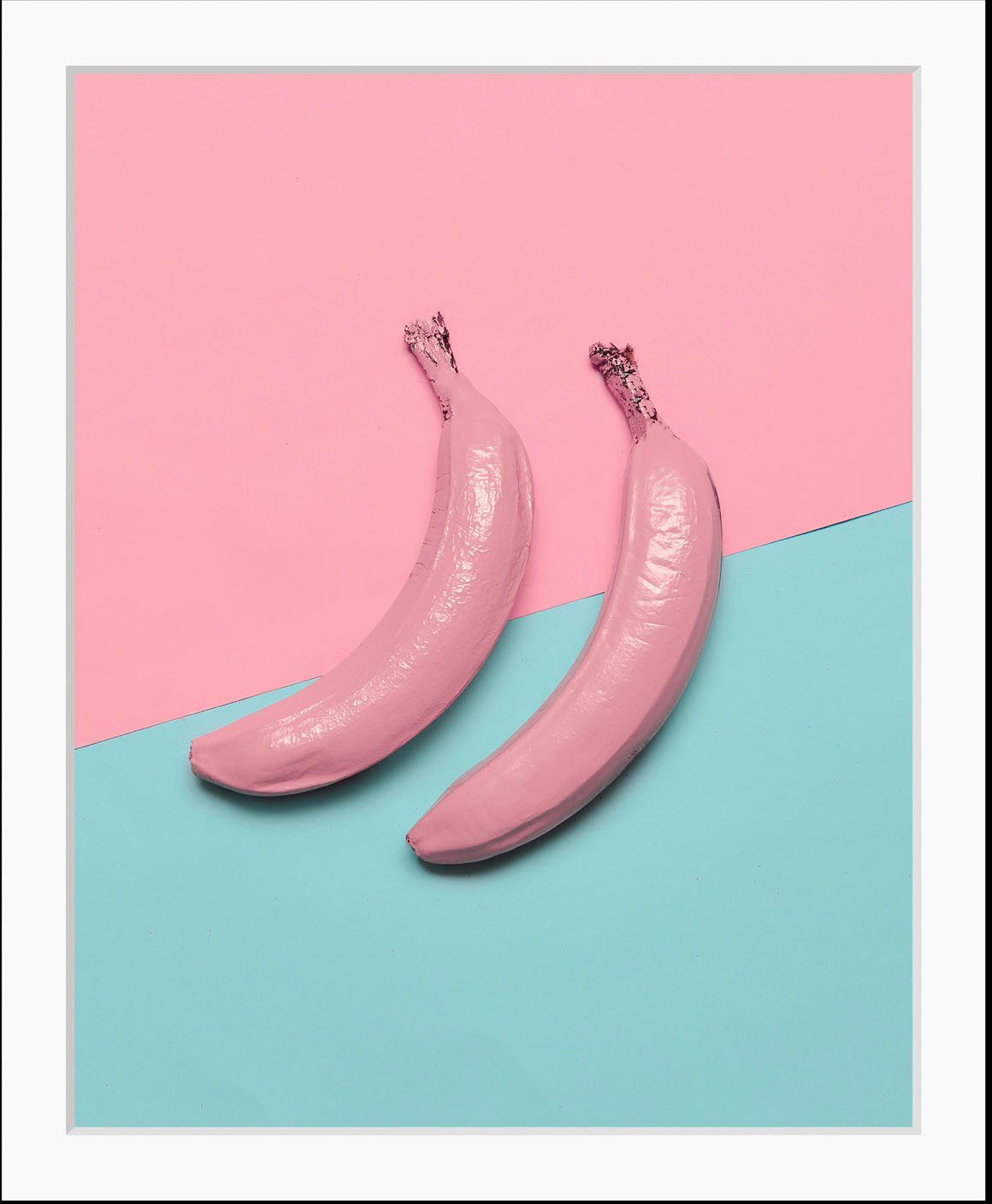 queence Bild Damian, Essen, Figuren, Kunst, Lebensmittel, Obst, Obst Bilder (1 St), HD Premium Poster-Druck inkl. Holzrahmen. € 29,85