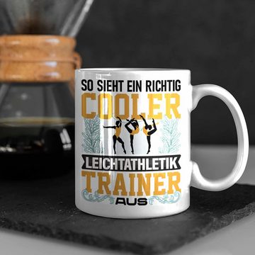 Trendation Tasse Leichtathletik Trainer Tasse Geschenk Lustiger Spruch Geshenkidee