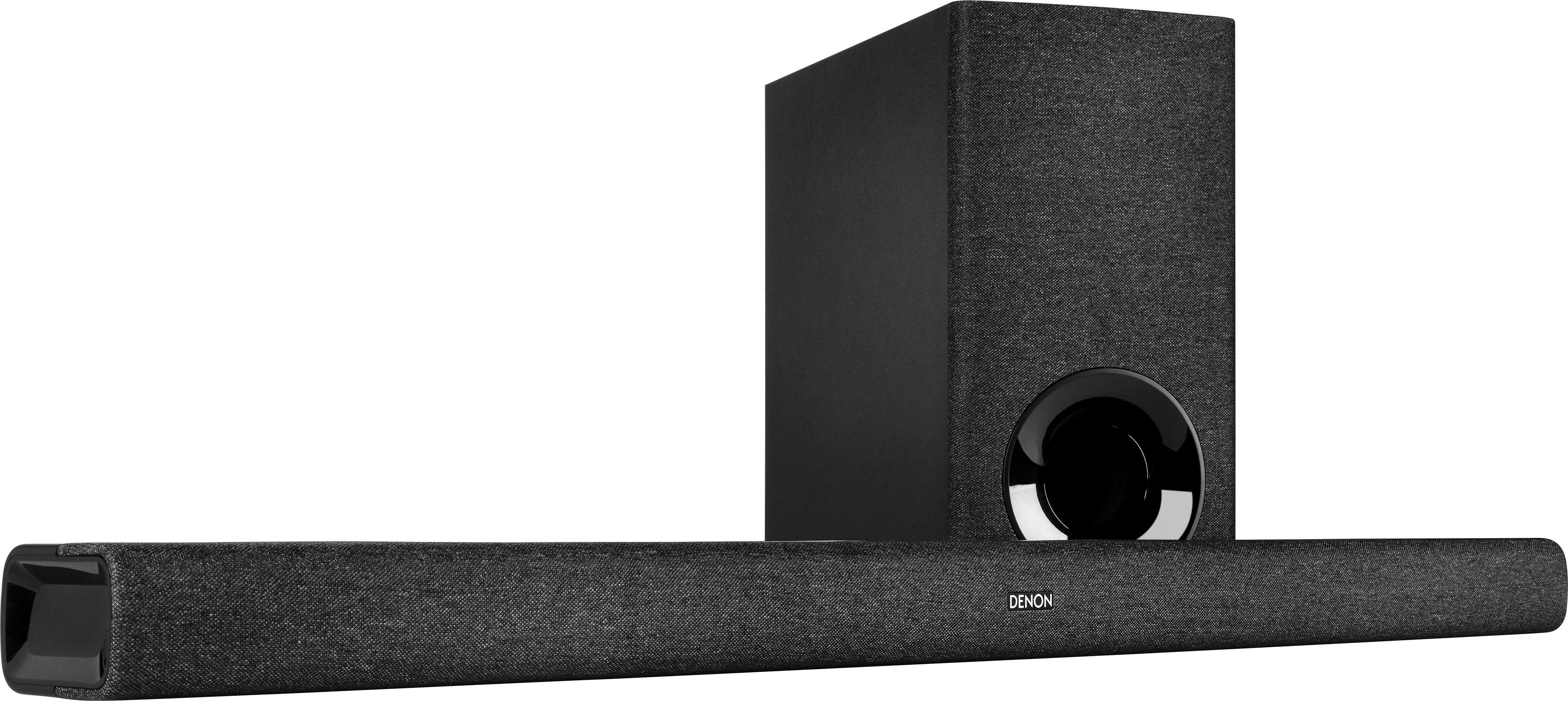 Denon DHT-S416 Soundbar 2.1 (Bluetooth, kabelloser Subwoofer, Chromecast, HDMI ARC)