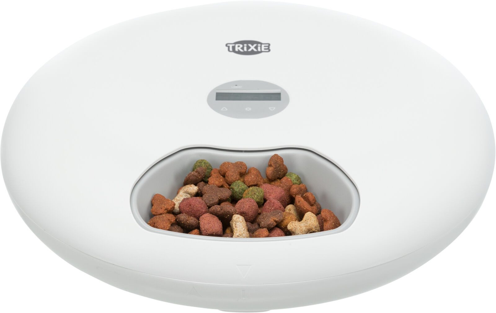 TRIXIE Hunde-Futterautomat Futterautomat TX5+1 - weiß - 6 × 0,18 l/ø 32 × 8 cm