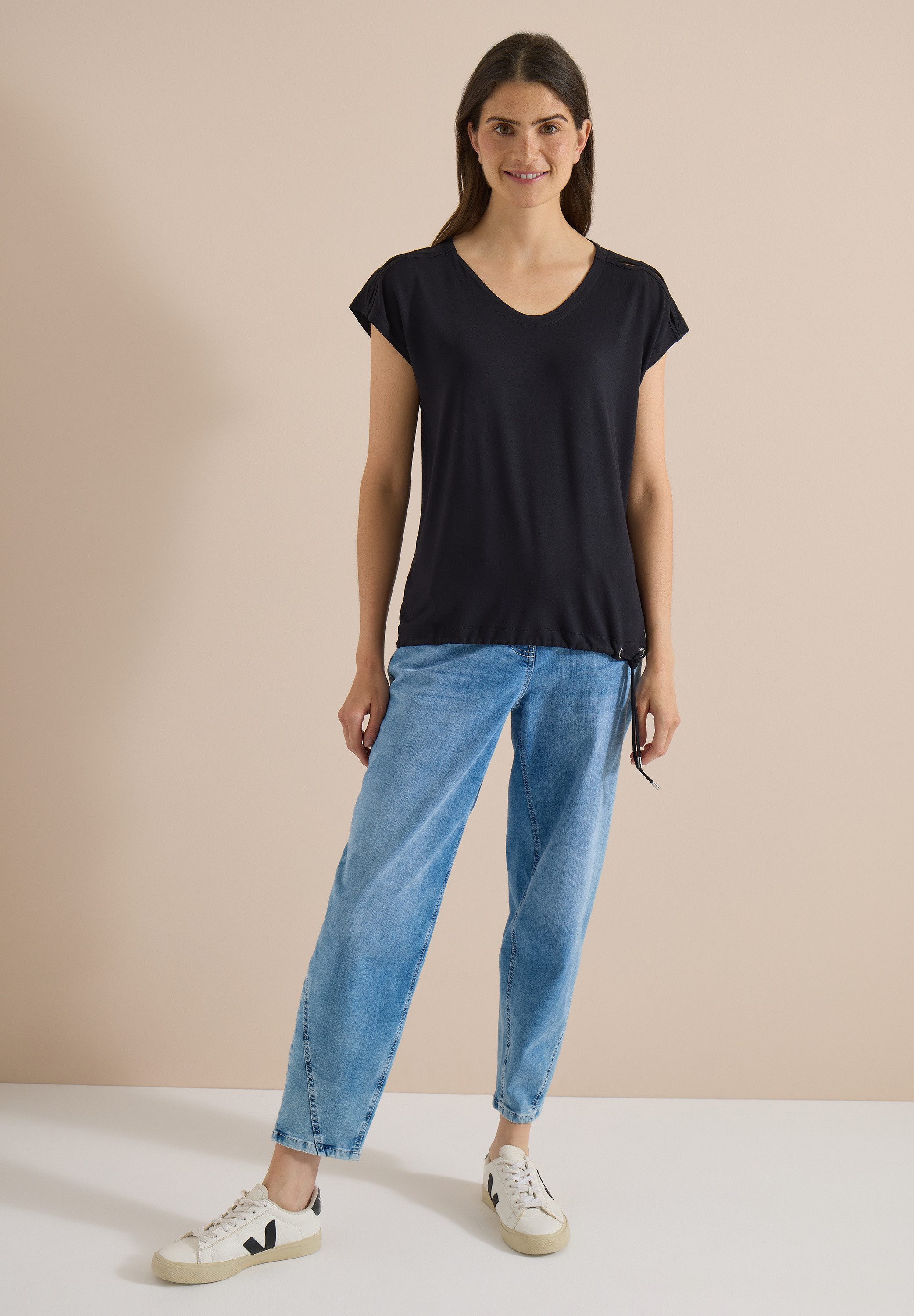 CECIL T-Shirt mit Cut-Out Detail
