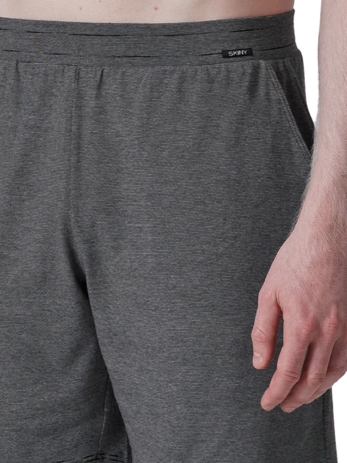 Skiny Loungehose Herren Hose kurz Night In Mix & Match (Stück, 1-tlg) gerader Beinausschnitt