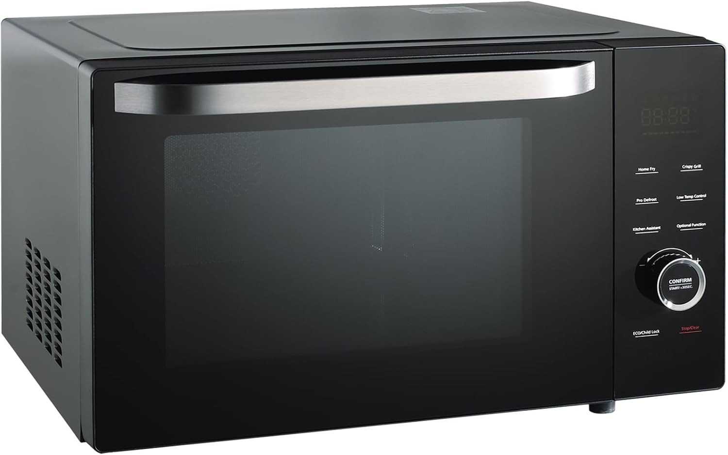 Smad Mikrowelle, BBQ-Funktion, Grill, Mikrowelle, HeiBluft x Grill und HeiBluft, 34,00 l, digitalerTimer,Einfache Handhabung in schickemDesign