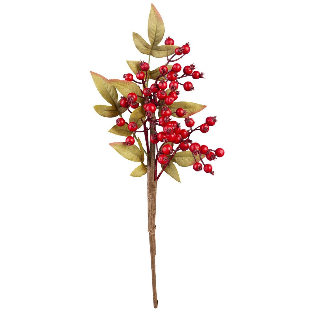 Kunstblume Hagebuttenzweig - 40 cm, DPI günstig online kaufen