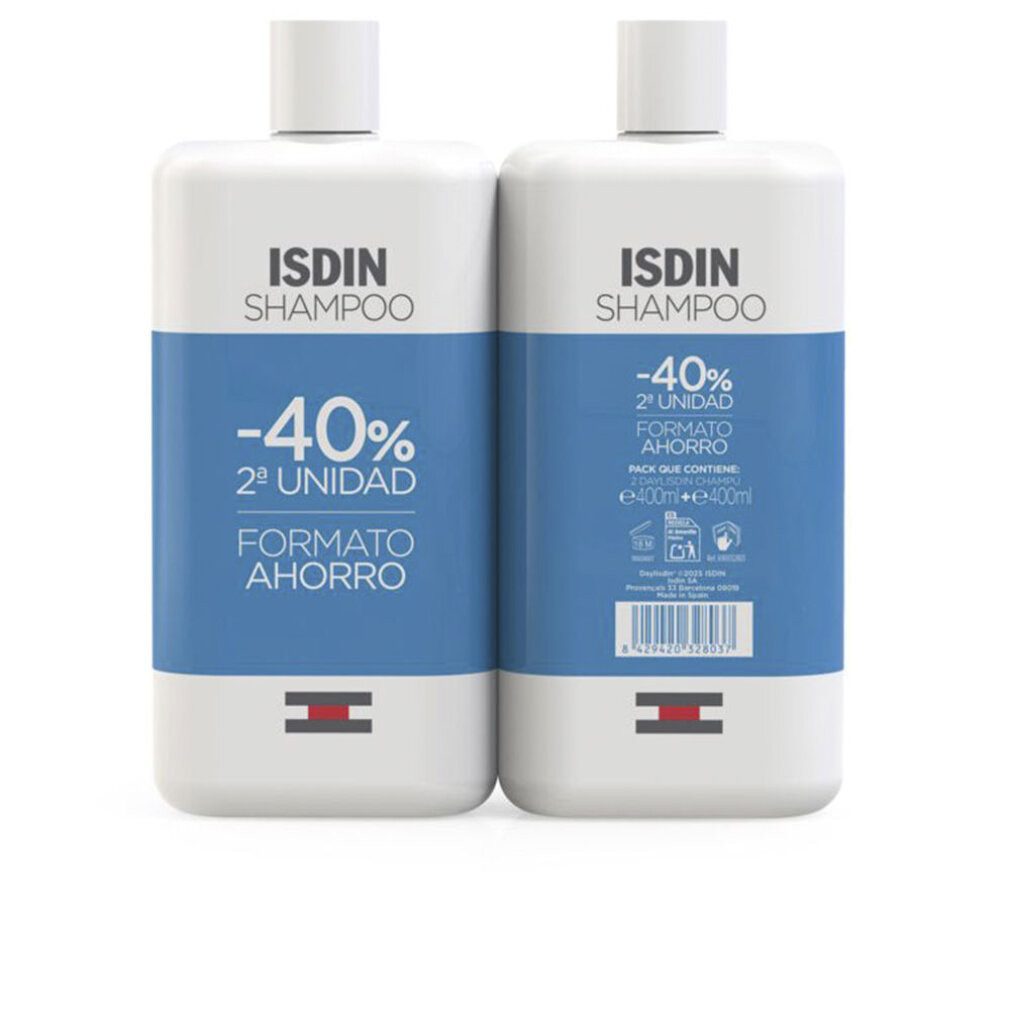 Isdin Haarpflege-Set DAYL Shampoo Duo für den häufigen Gebrauch 2 x 400 ml