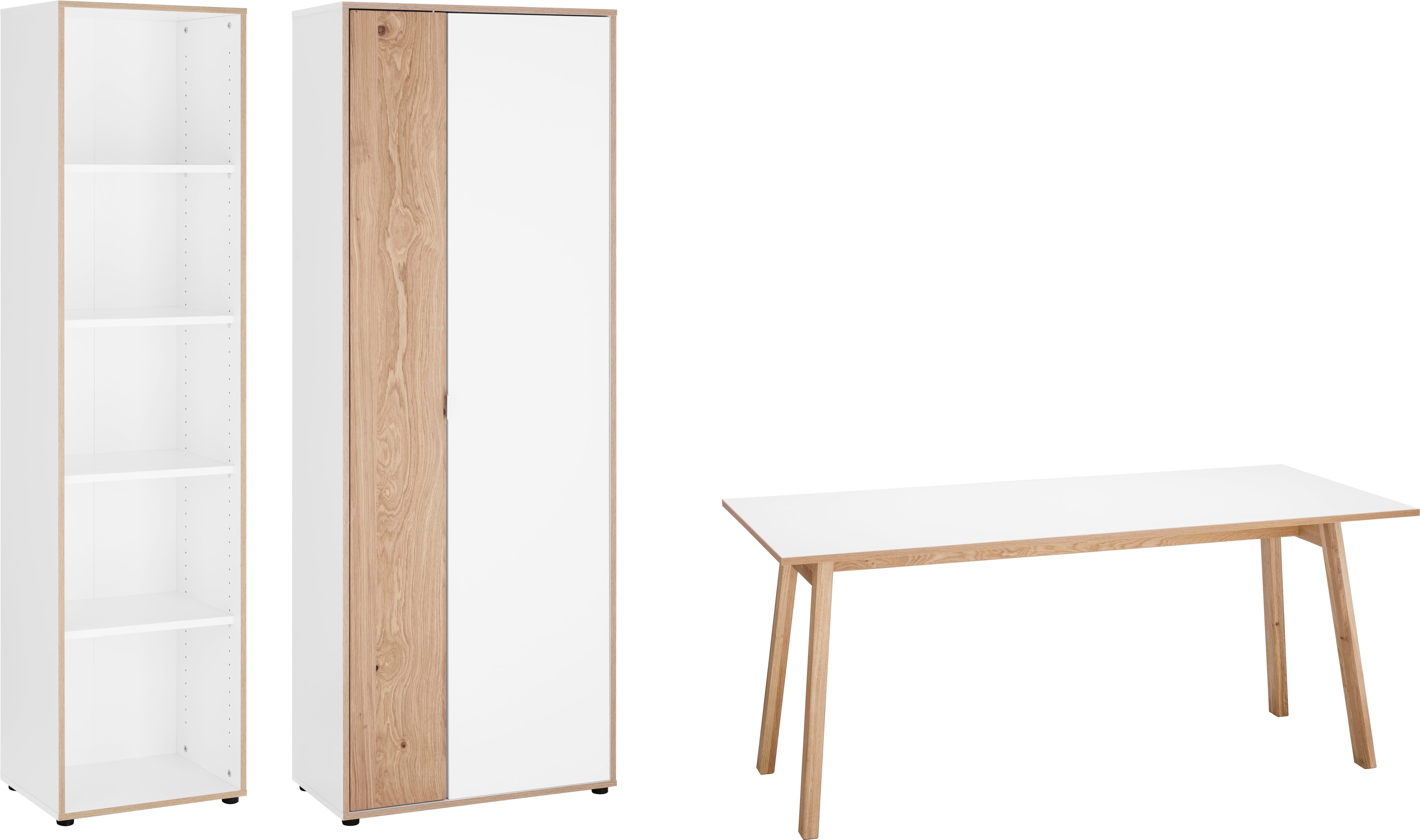 VOGL Möbelfabrik Büromöbel-Set Trelle, (Set, 3-tlg)