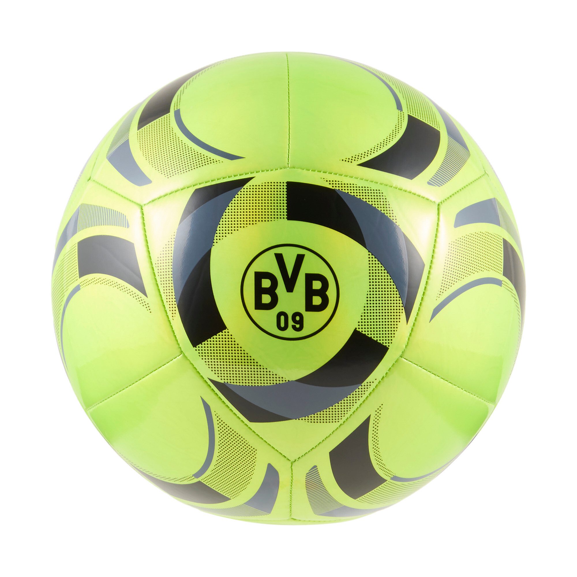 PUMA Fußball BVB CULTURE Ball Yellow Alert-Galactic Gray