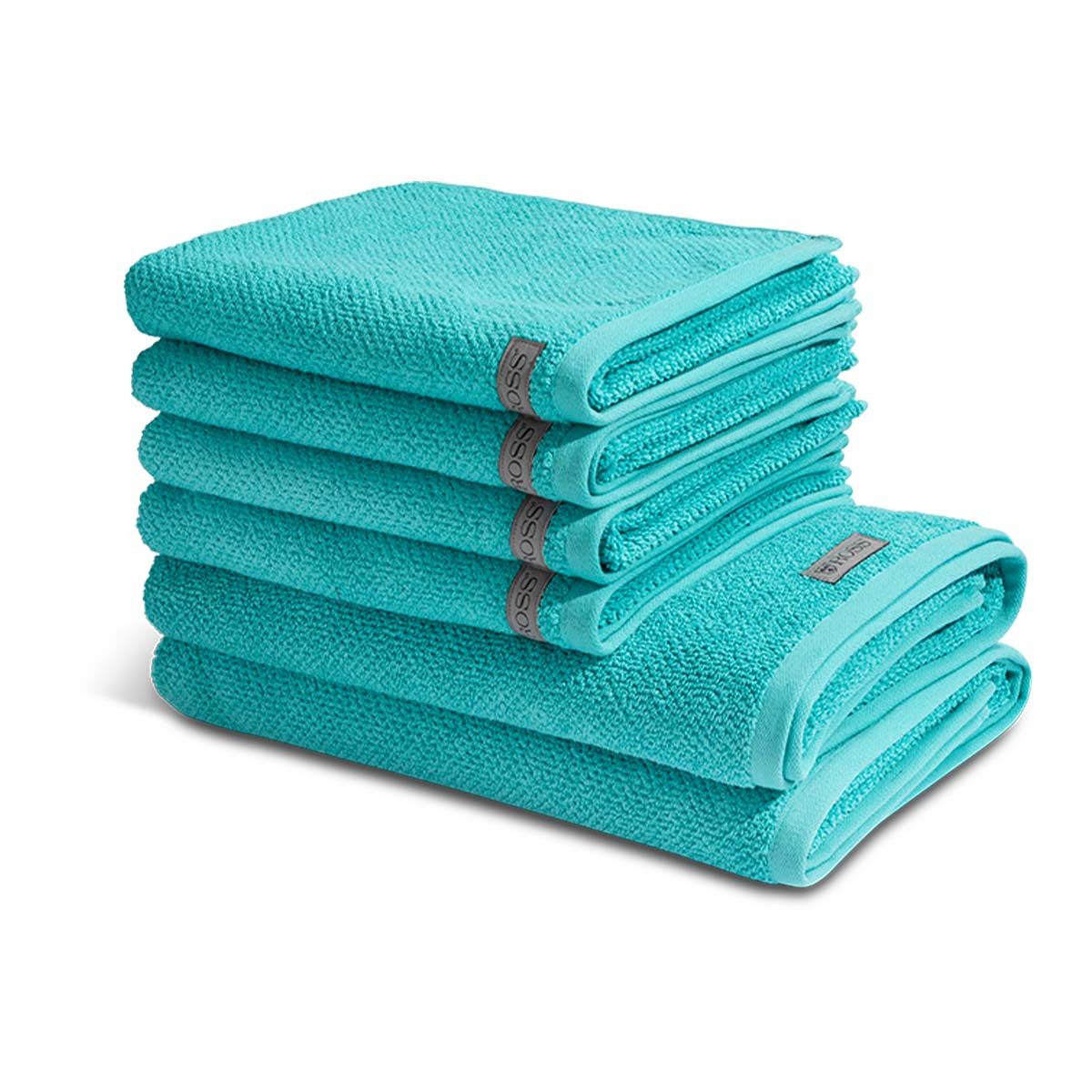 ROSS Handtuch Set Selection, Frottee (Spar-Set, 6-St), 4 X Handtuch 2 X Duschtuch im Set - Baumwolle - Saugstark