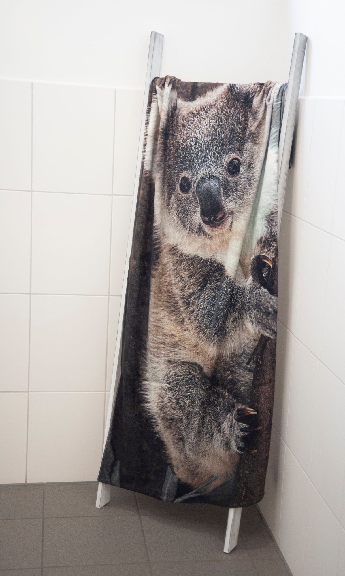 Herding Handtücher Velourstuch Duschtuch Badetuch x mit 75 Koala 150cm Strandtuch