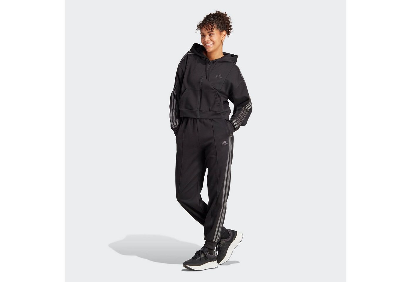 adidas Sportswear Trainingsanzug W ENERGIZE TS (2 tlg) › schwarz  - Onlineshop OTTO