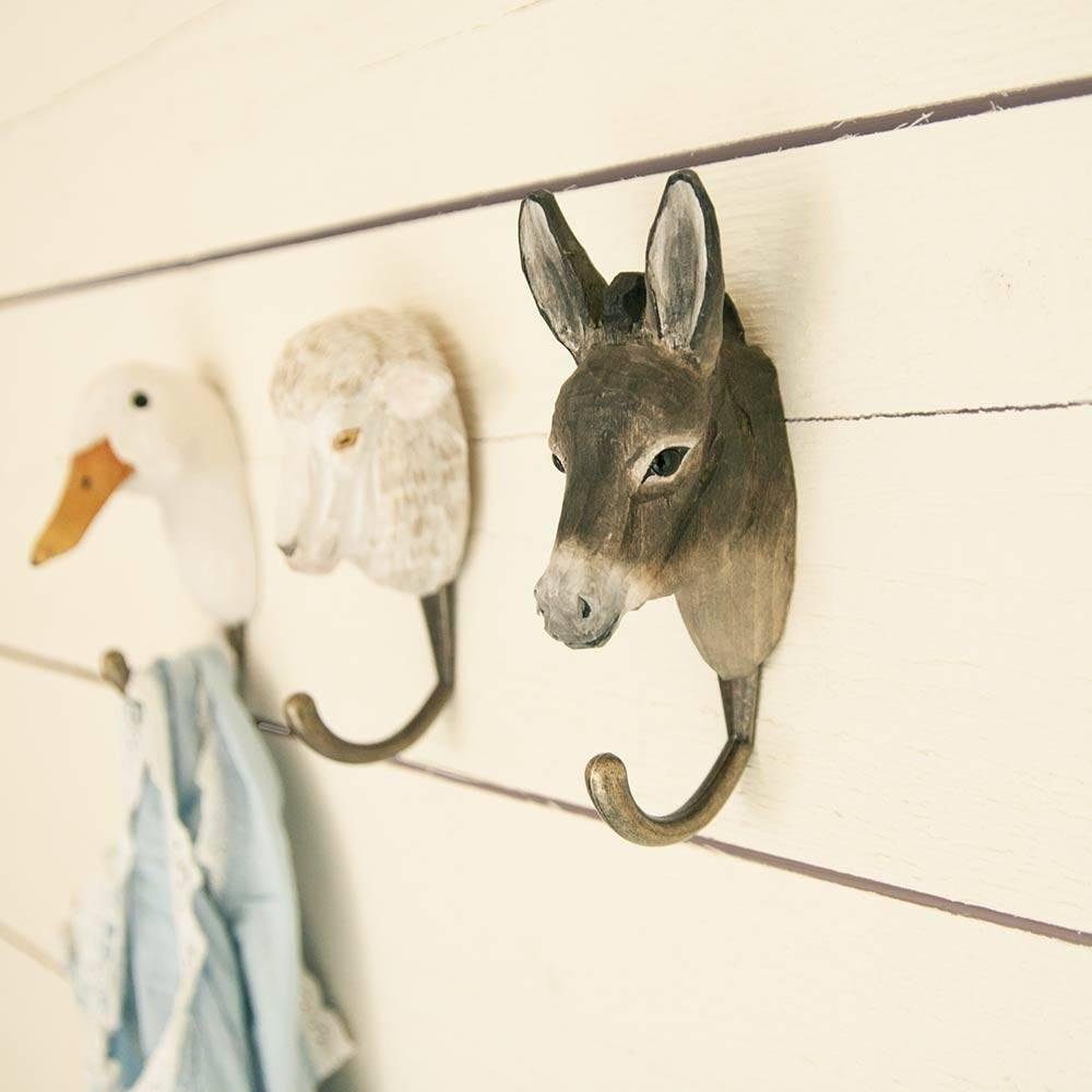 Wildlife Garden Garderobenhaken Kleiderhaken DecoHook Esel günstig online kaufen