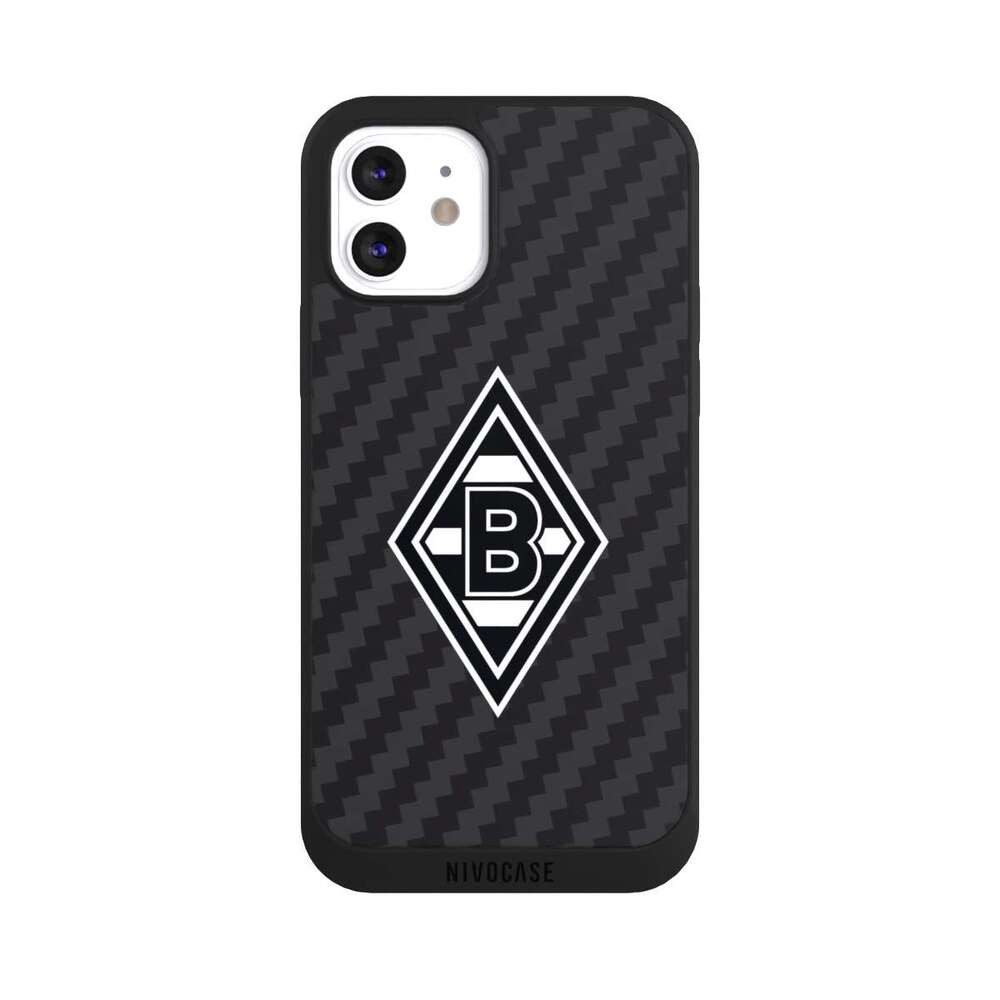 Handyhülle Gladbach Borussia Mönchengladbach Carbon Borussia Raute Carbon