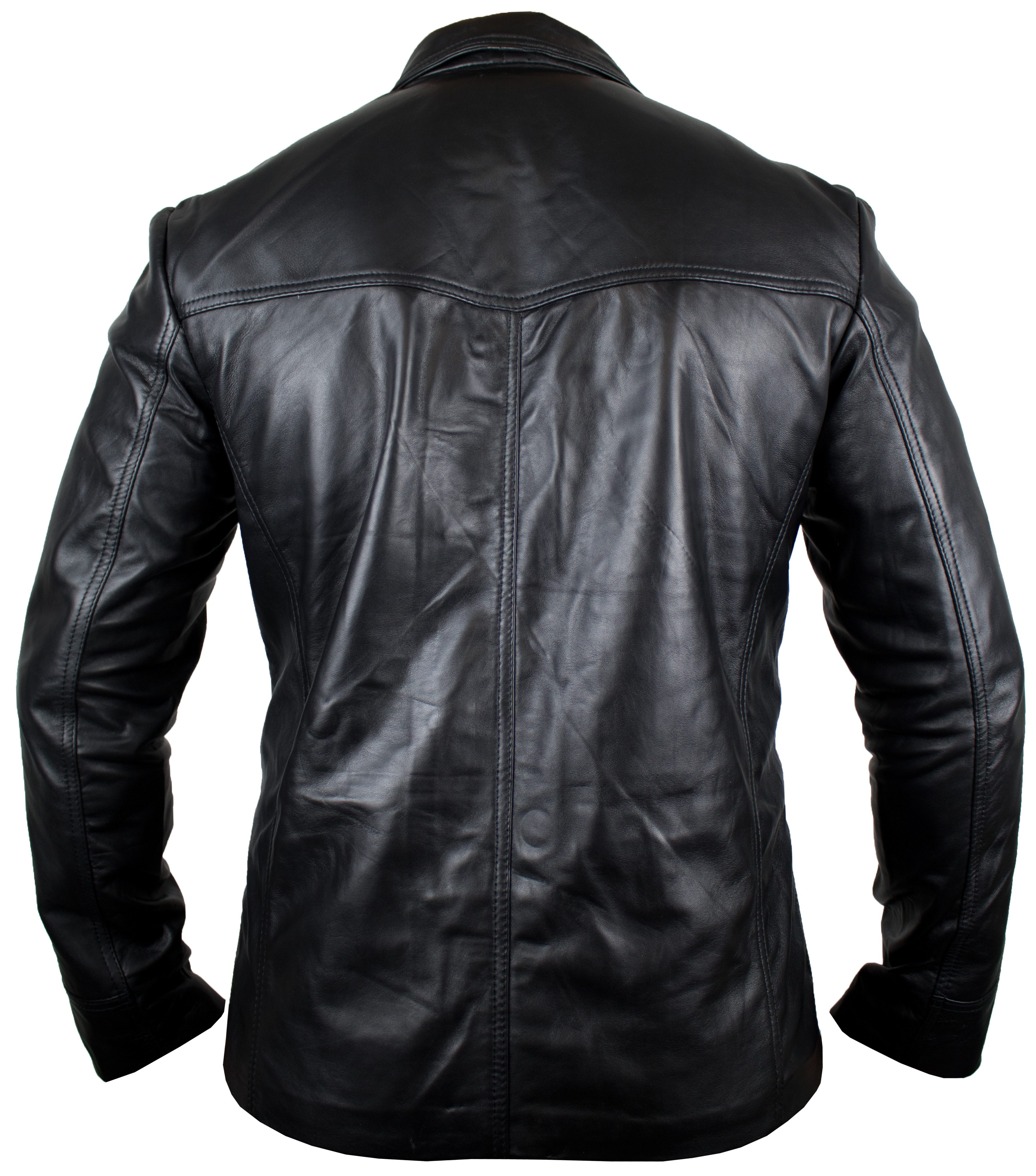 MDM Lederjacke Herren Lederjacke Ledersakko leichte Lamm Jacke Blazer auch günstig online kaufen