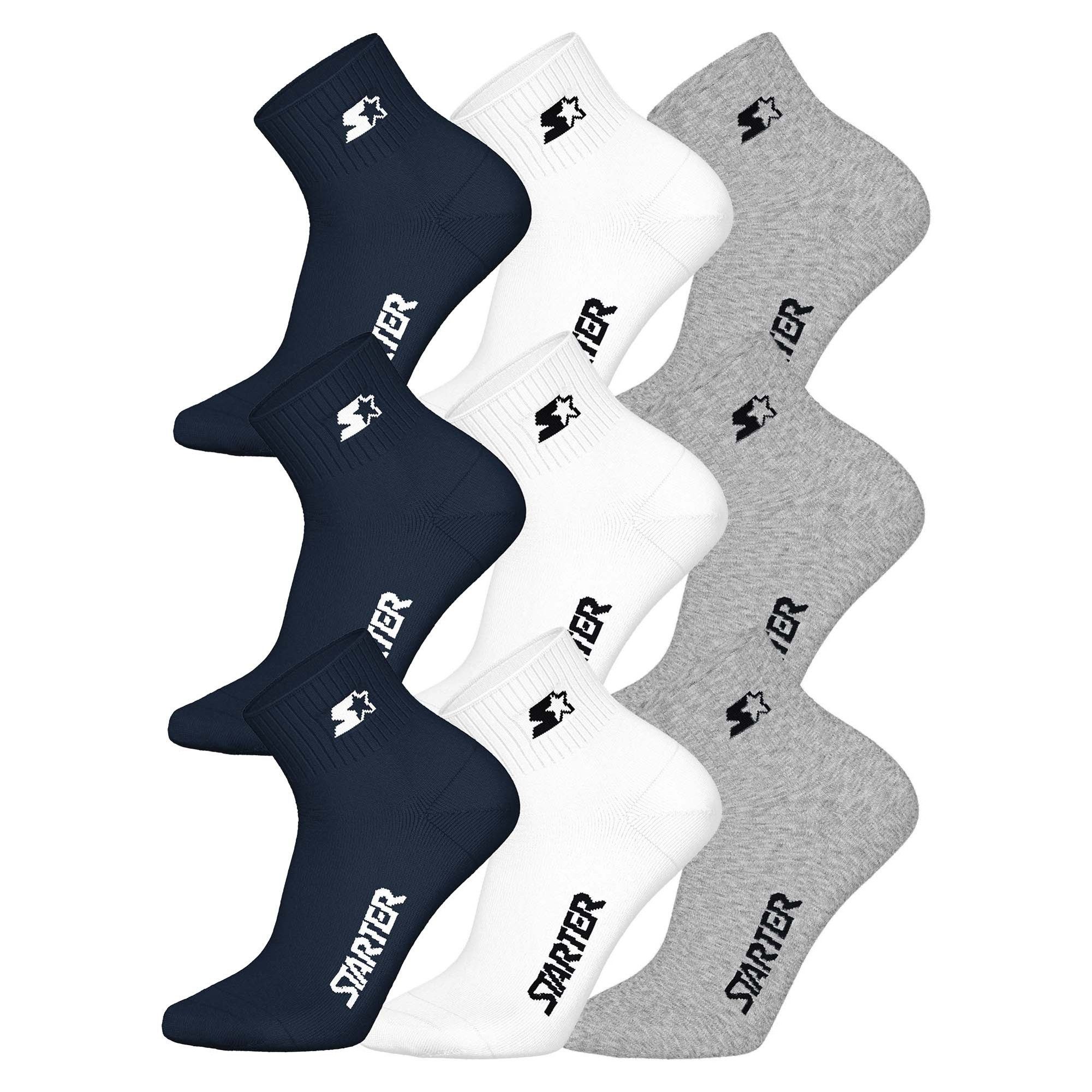 Kurzsocken Unisex Socken 9er Pack Baumwolle