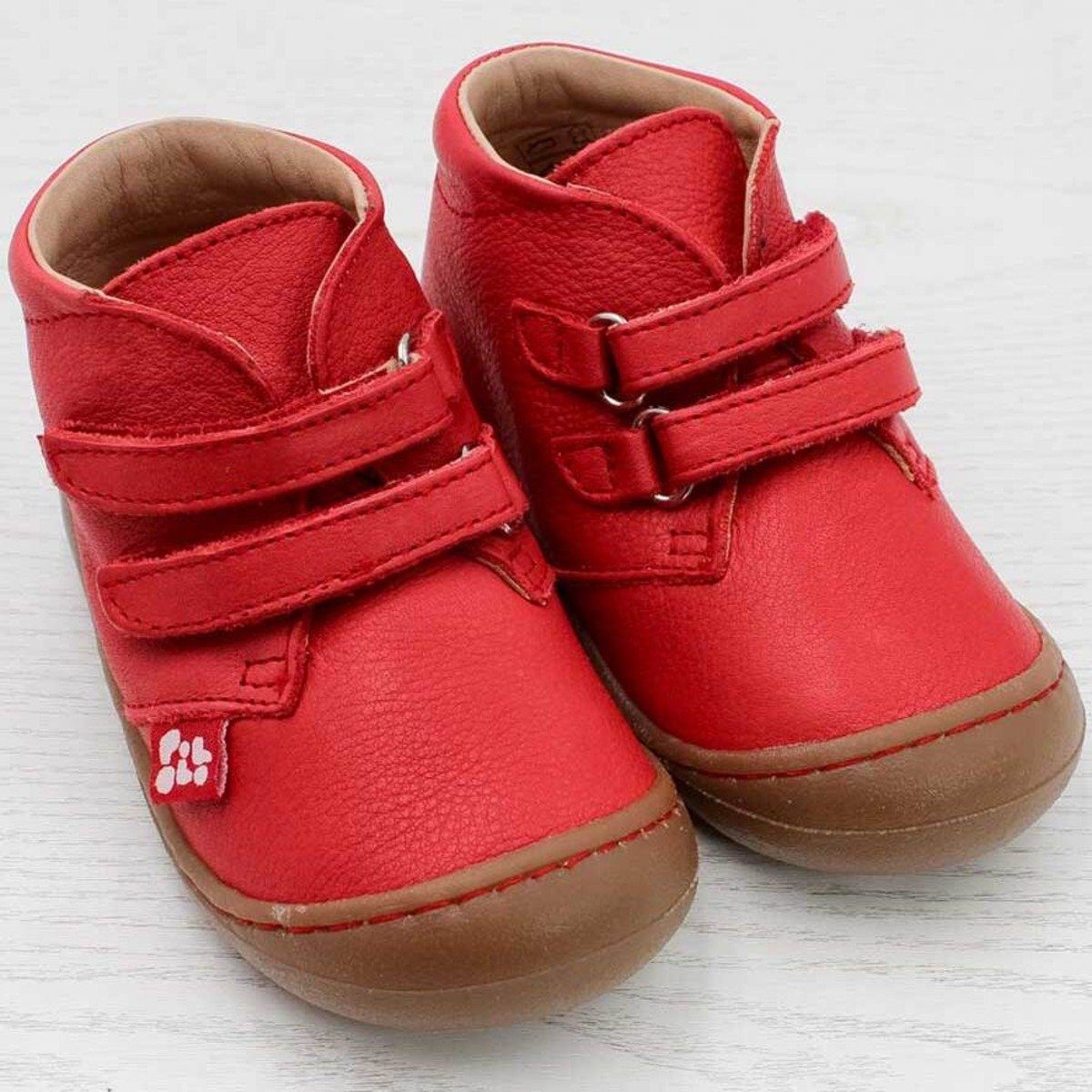 POLOLO Kinderschuhe, Schlupfstiefel "Nino" Barfußschuh spezielle für Kinder entwickelte Sohle