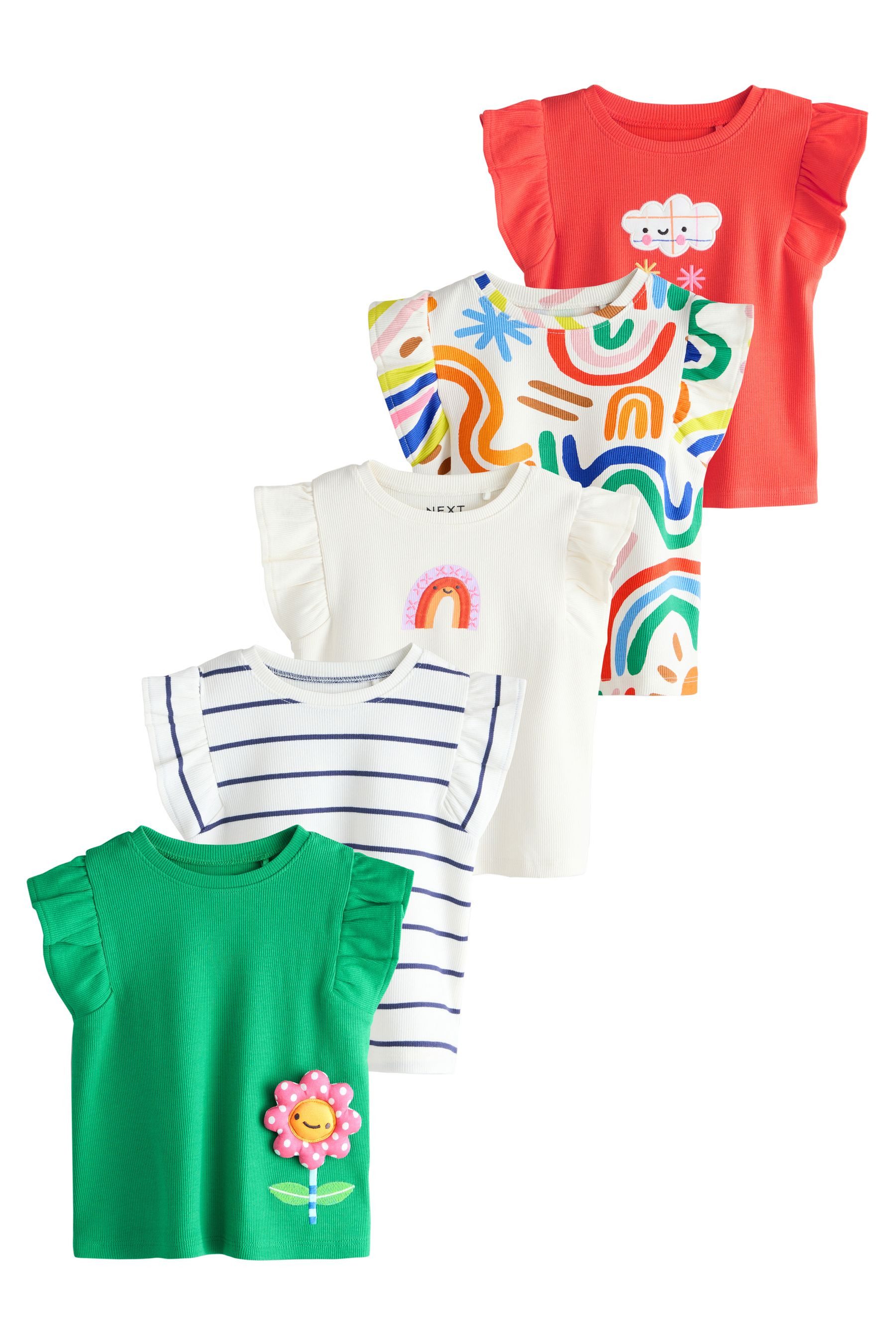 Next Shirttop Trägerhemden im 5er-Pack (5-tlg)