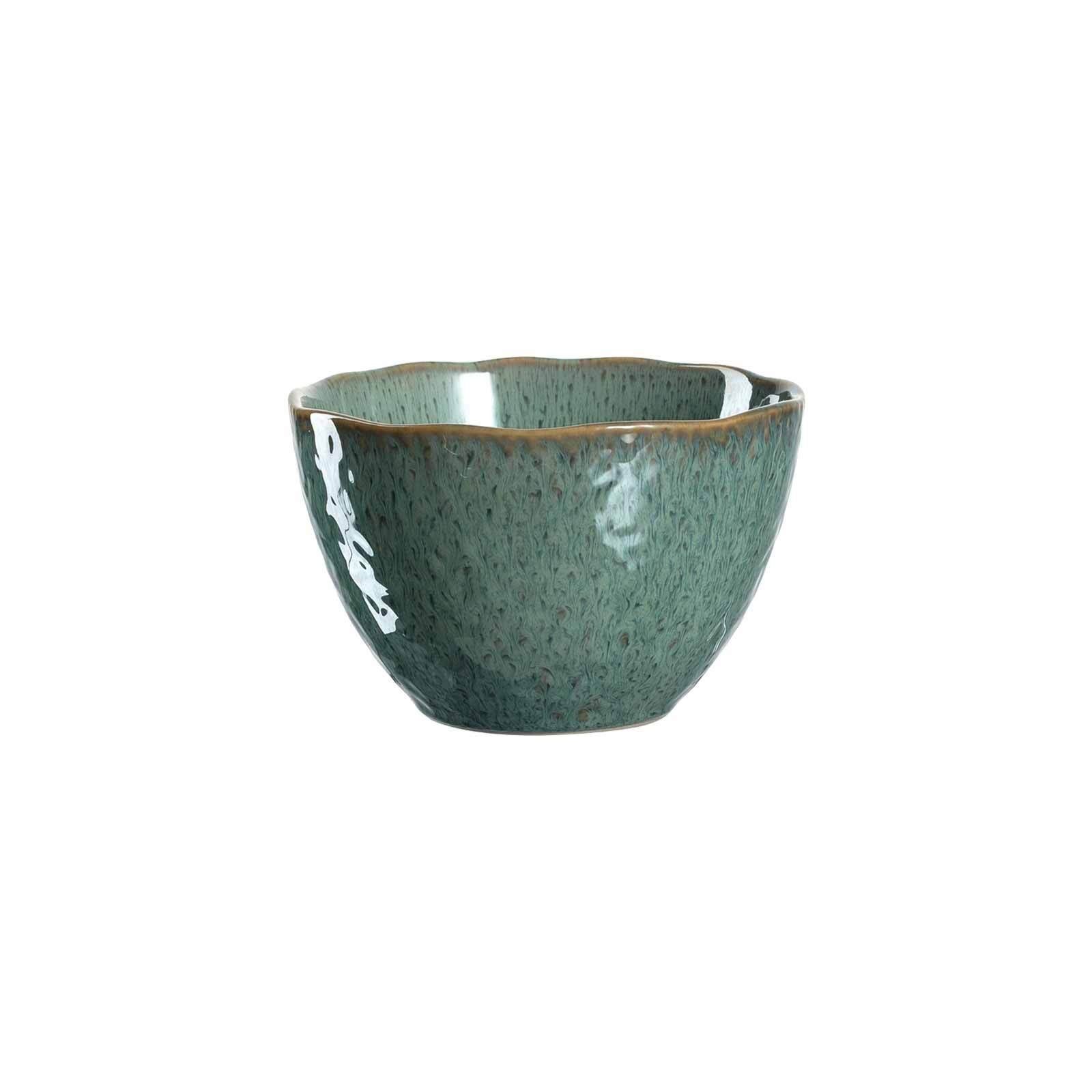 LEONARDO Kombiservice Matera Brunchset 12er (12-tlg), Set Keramik grün