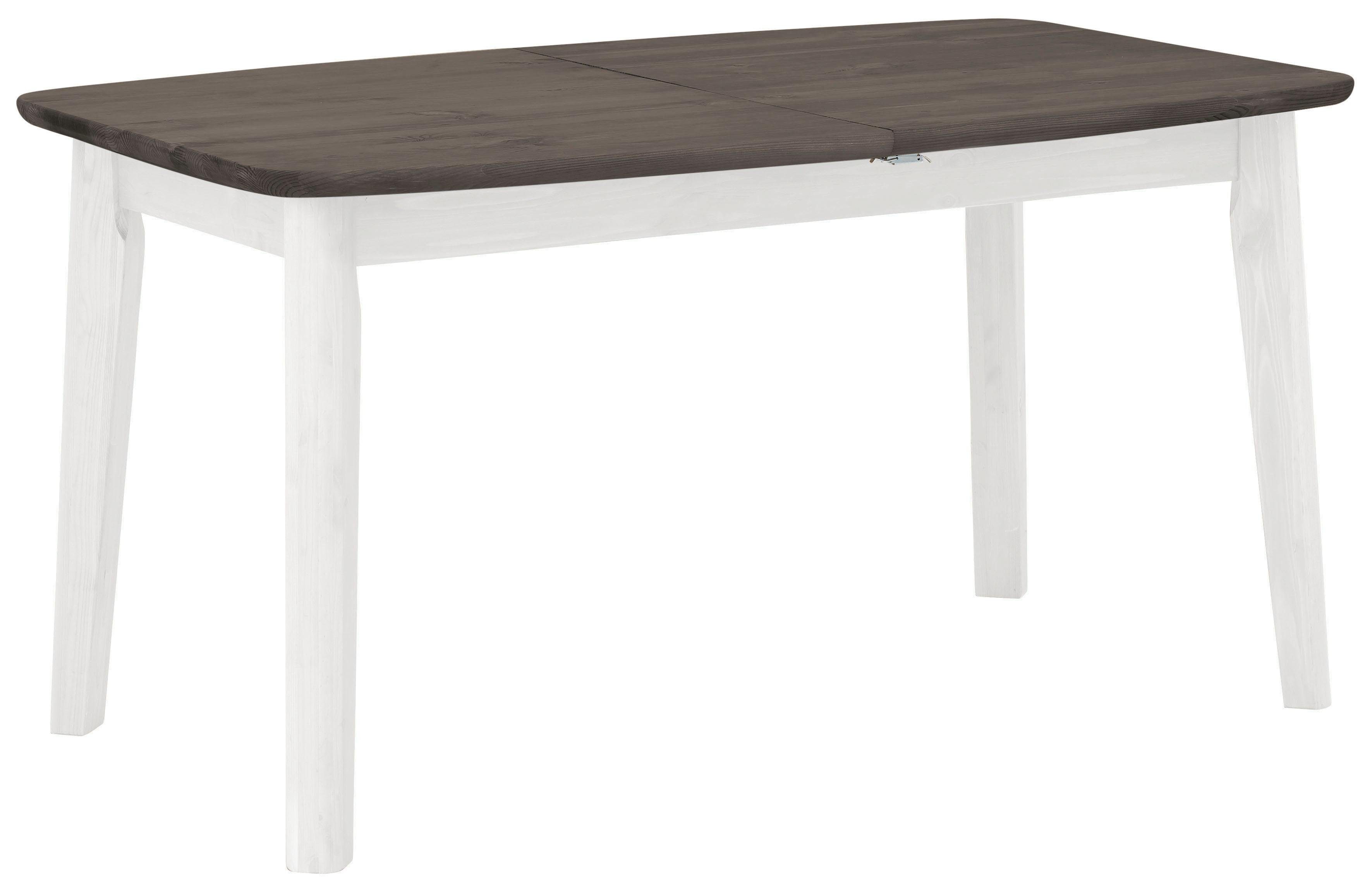 Home affaire Esstisch Palermo, mit Auszugfunktion, aus Massivholz, FSC® zer günstig online kaufen