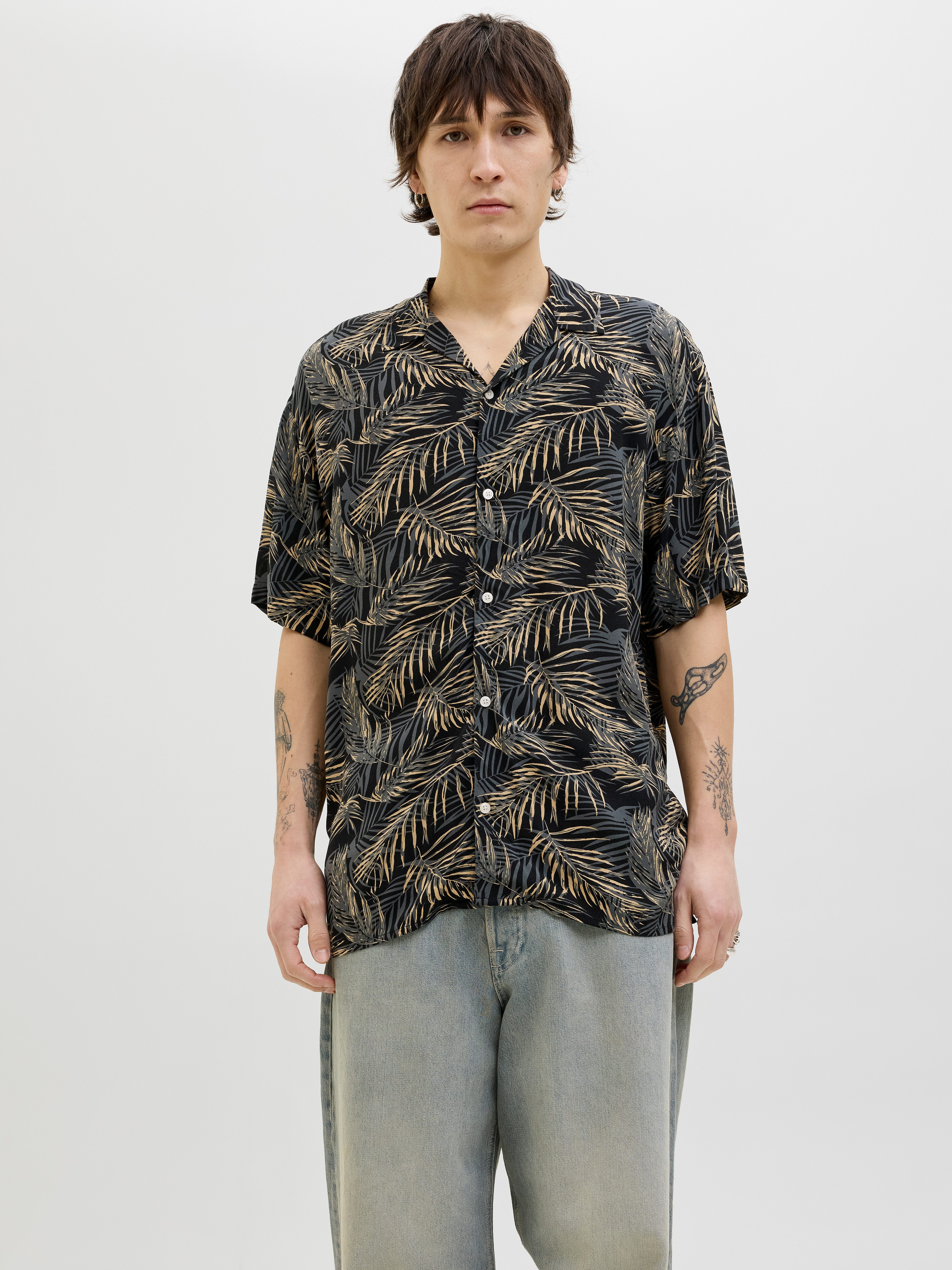 Jack & Jones Kurzarmhemd JJEJEFF TROPICAL günstig online kaufen