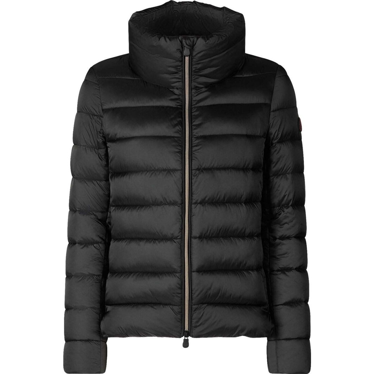 SAVE THE DUCK Outdoorjacke Elsie Stilvolle, winddichte Damenjacke mit glänzender Oberfläche und